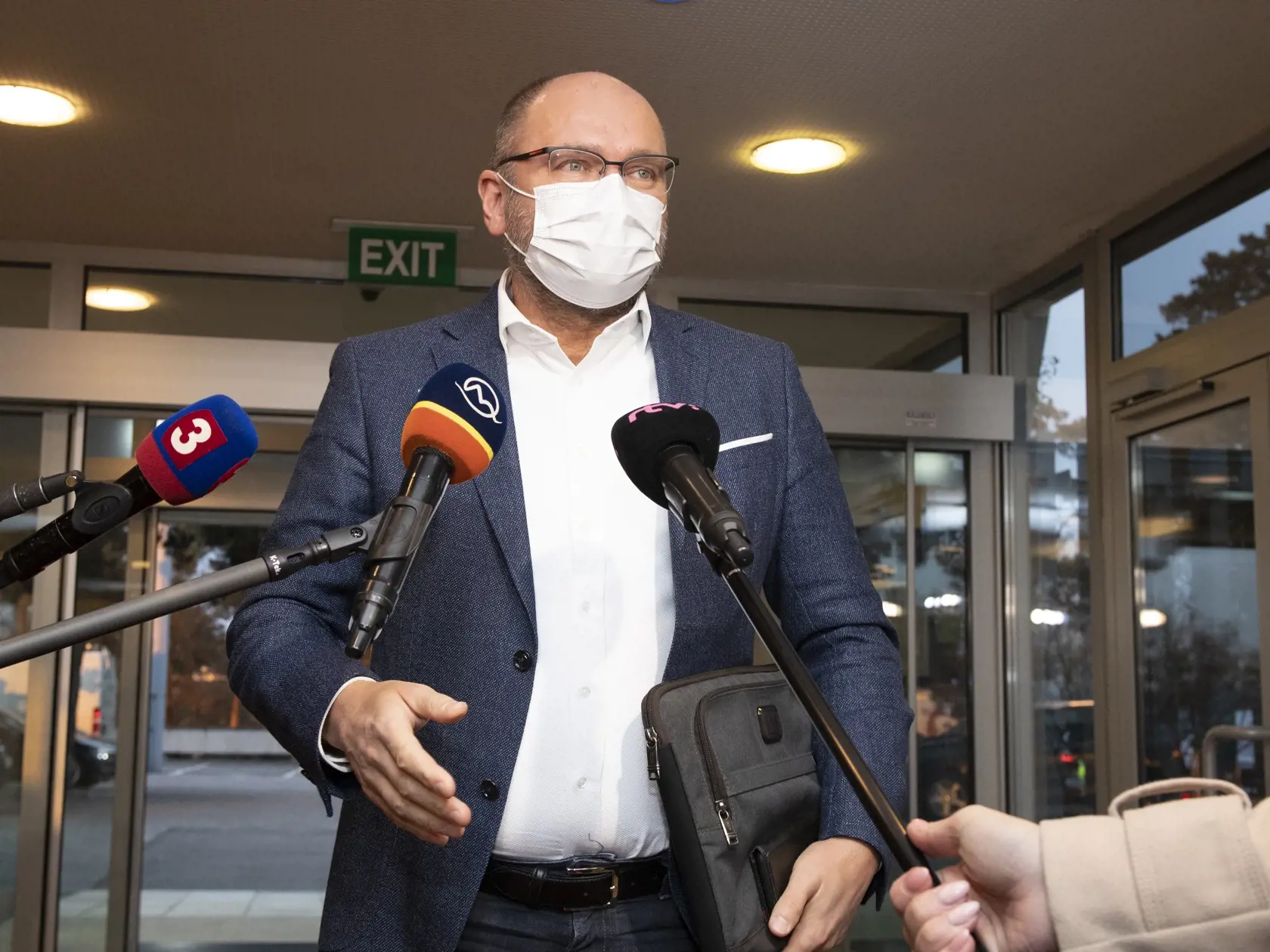 Na snímke je minister hospodárstva SR Richard Sulík (SaS)-