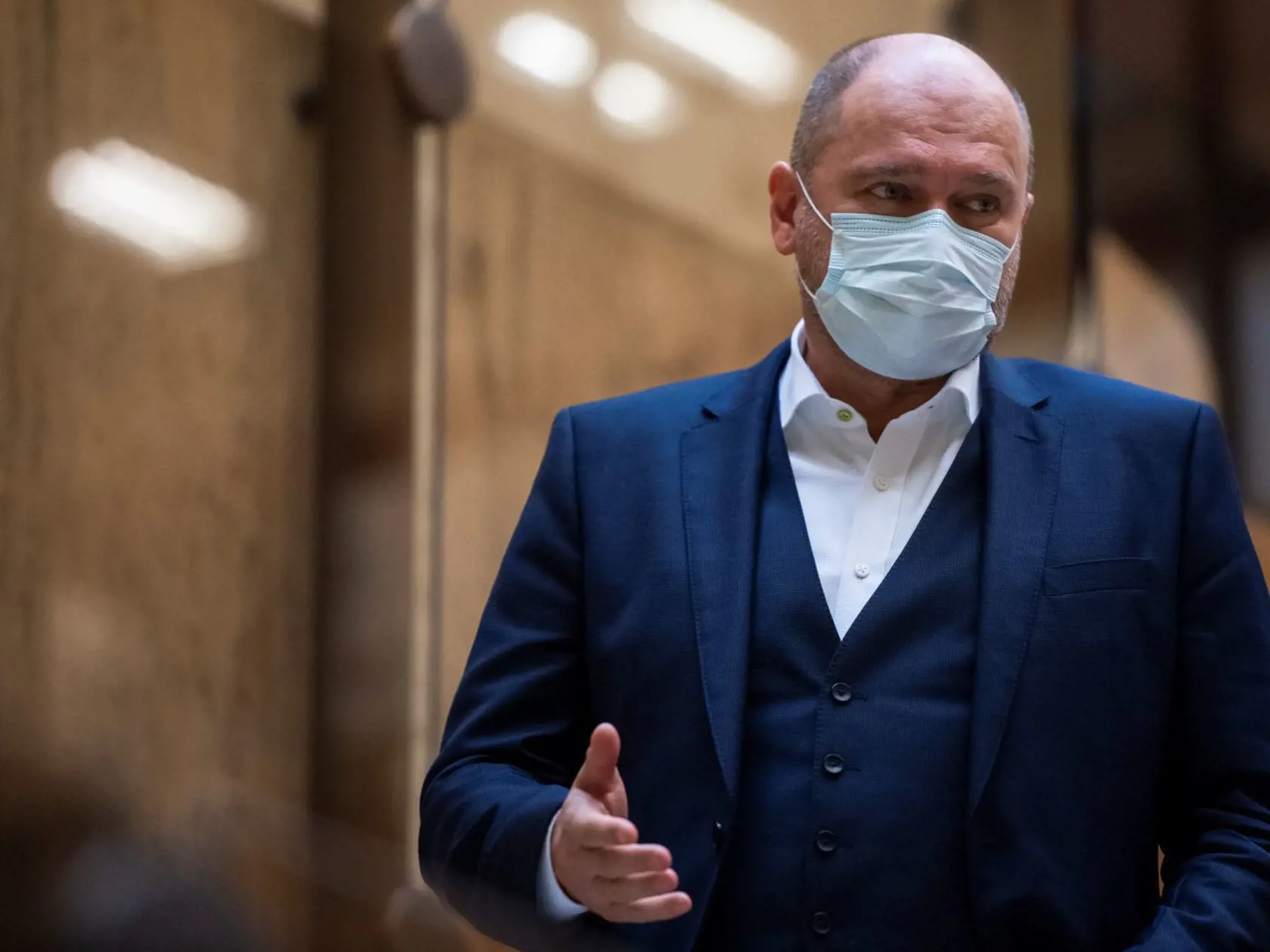 Na snímke je minister hospodárstva SR Richard Sulík (SaS)