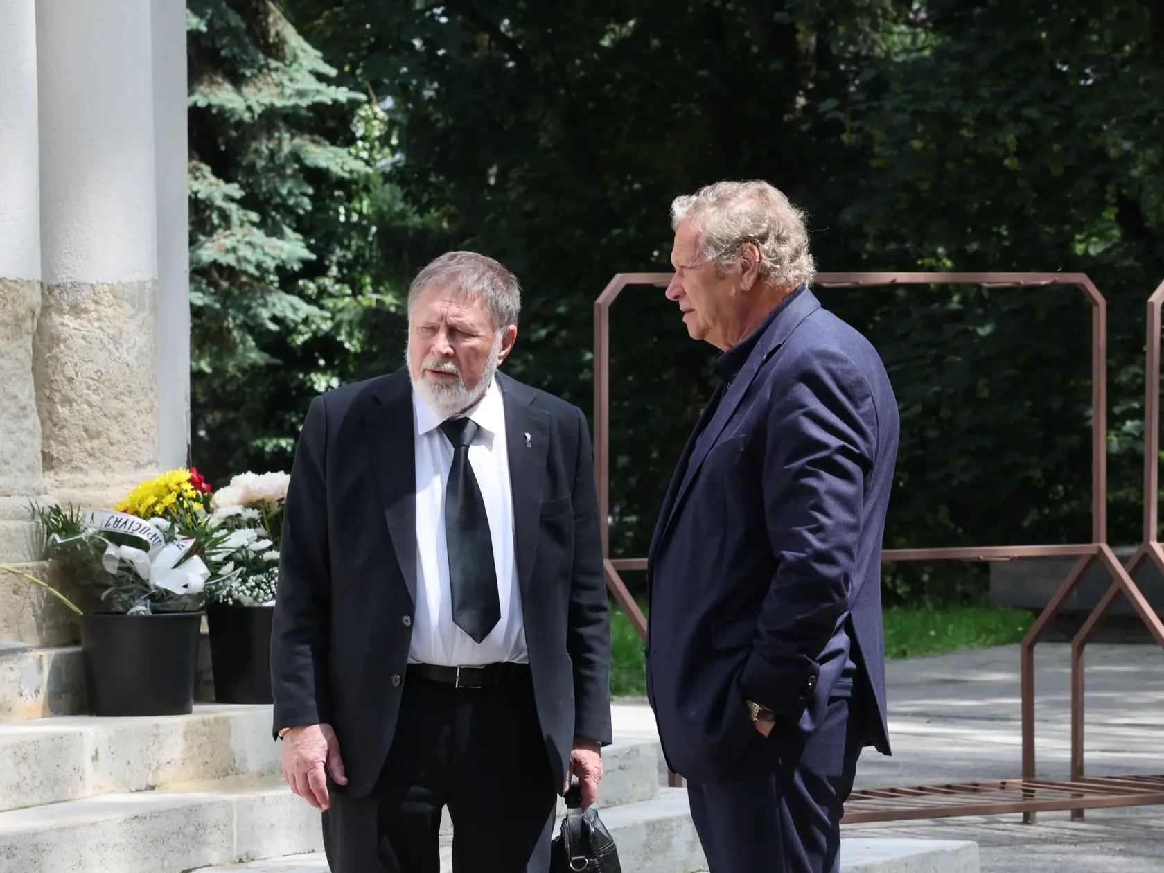 Na pohreb Majského prišiel aj Alexander Rozin starší.