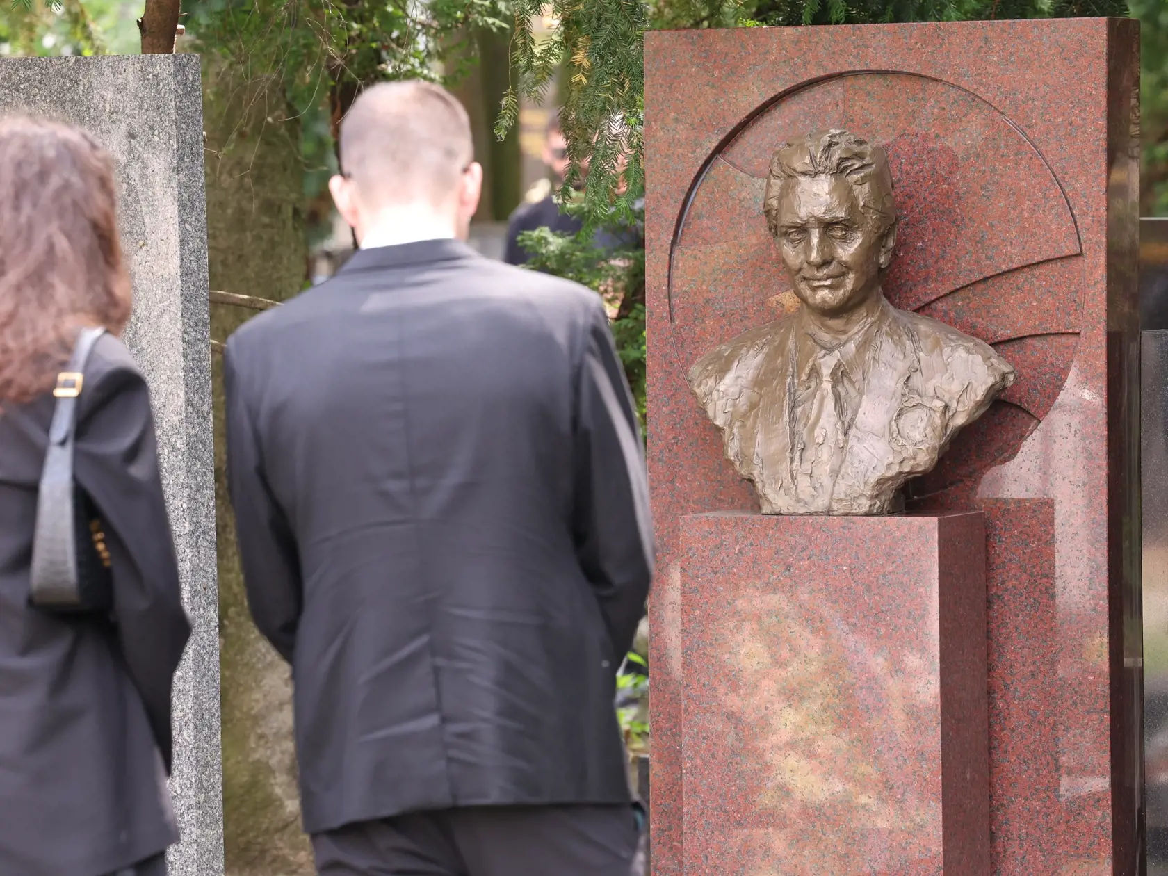 Záver pohrebu Jozefa Majského.