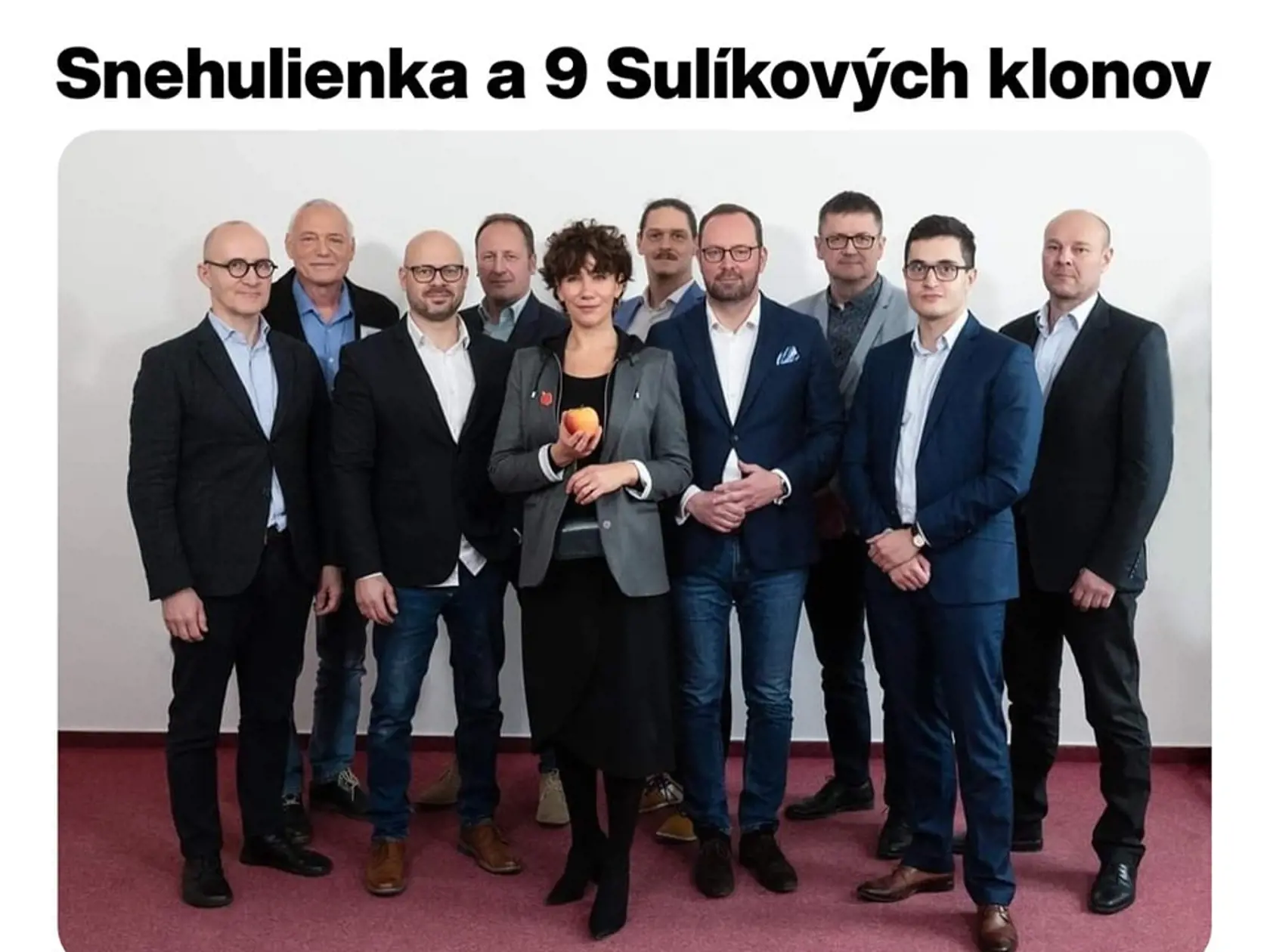 Europoslankyňa Lucia Ďuriš Nicholsonová zakladá novú stranu Jablko. Práve názor jej nového politického subjektu vyvolalo spŕšku vtipov.
