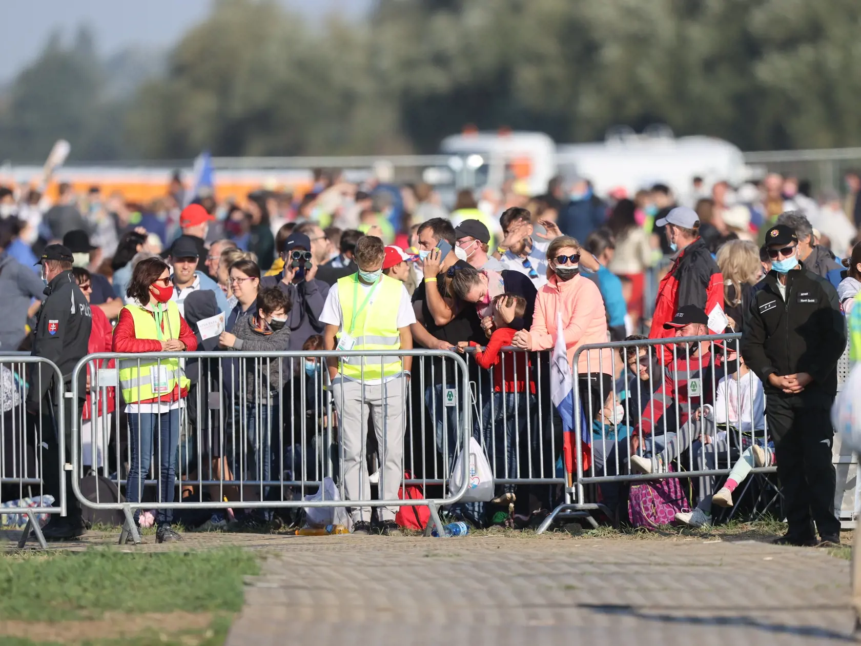 Svätá omša s pápežom Františkom v Šaštíne.