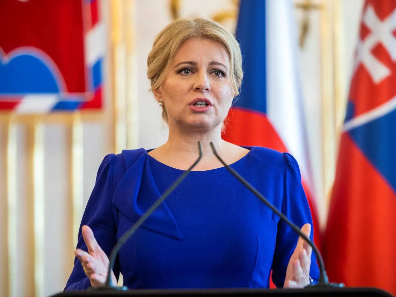 Slovenská prezidentka Zuzana Čaputová