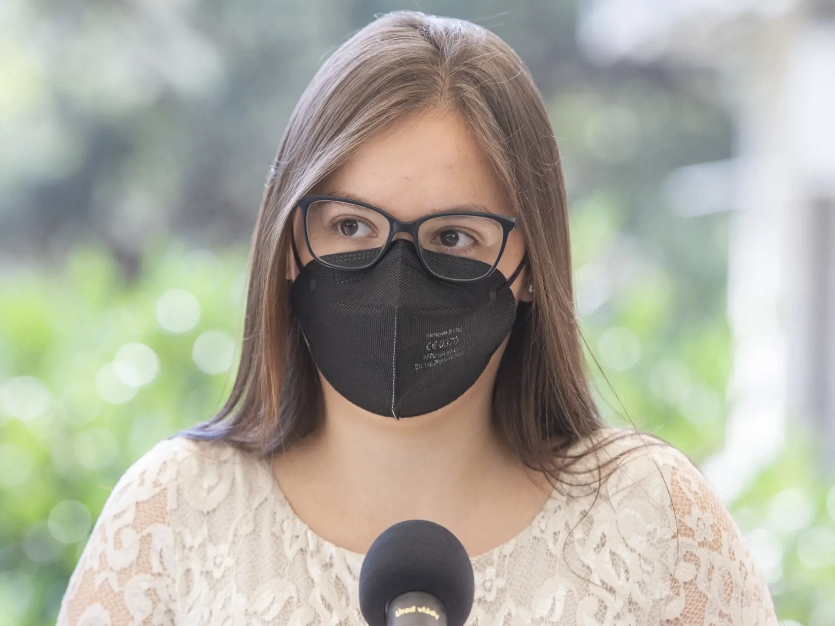 Na snímke viceprezidentka Aliancie stredoškolákov - podpora zaočkovanosti Daniela Stejskalová počas tlačovej konferencie k zaočkovanosti študentov v Bratislave 30. augusta 2021. FOTO TASR - Martin BaumannJaponsko 