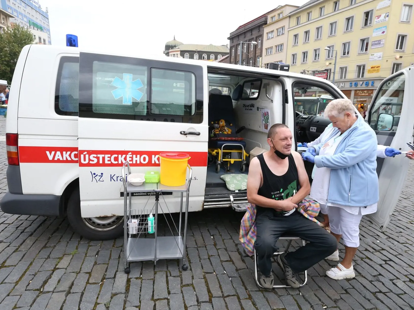 Očkovanie proti koronavírusu v Českej republike.
