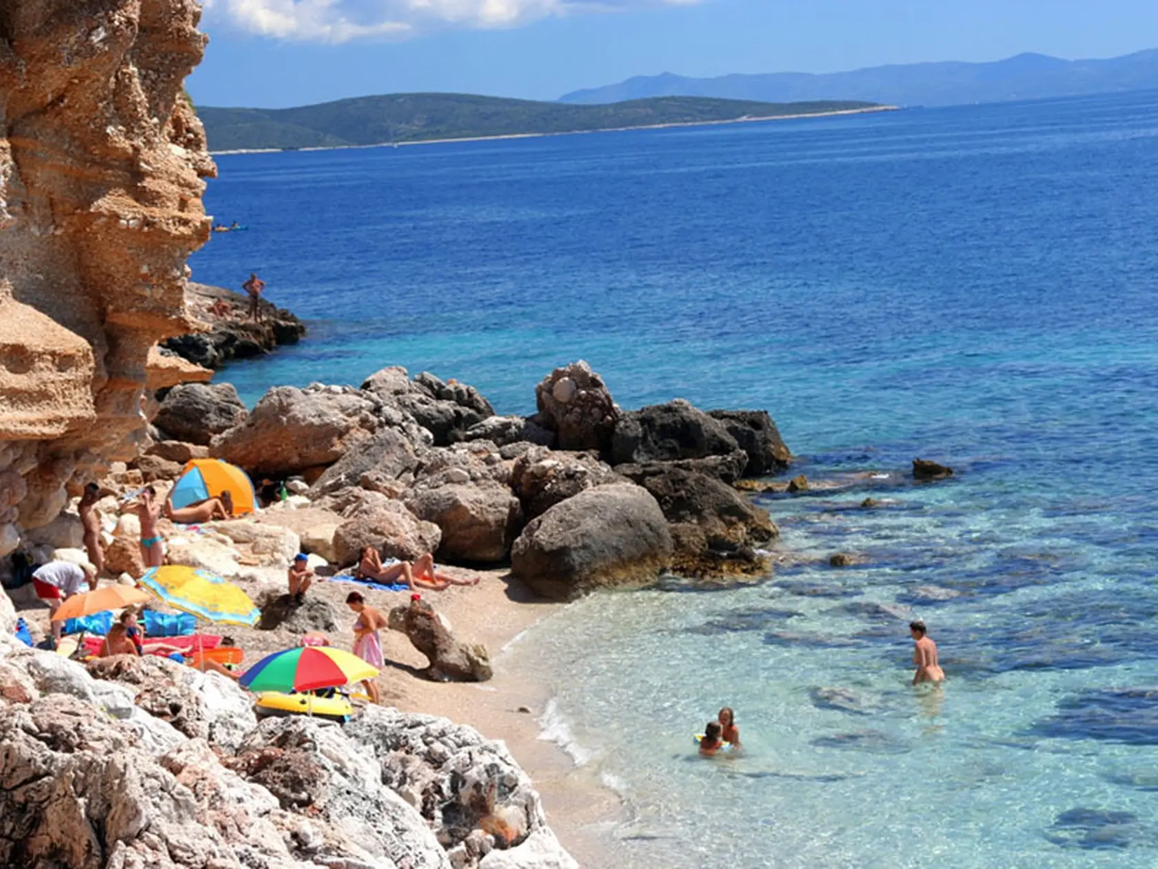 Pláže na ostrove Hvar - severné zátoky ostrova Hvar