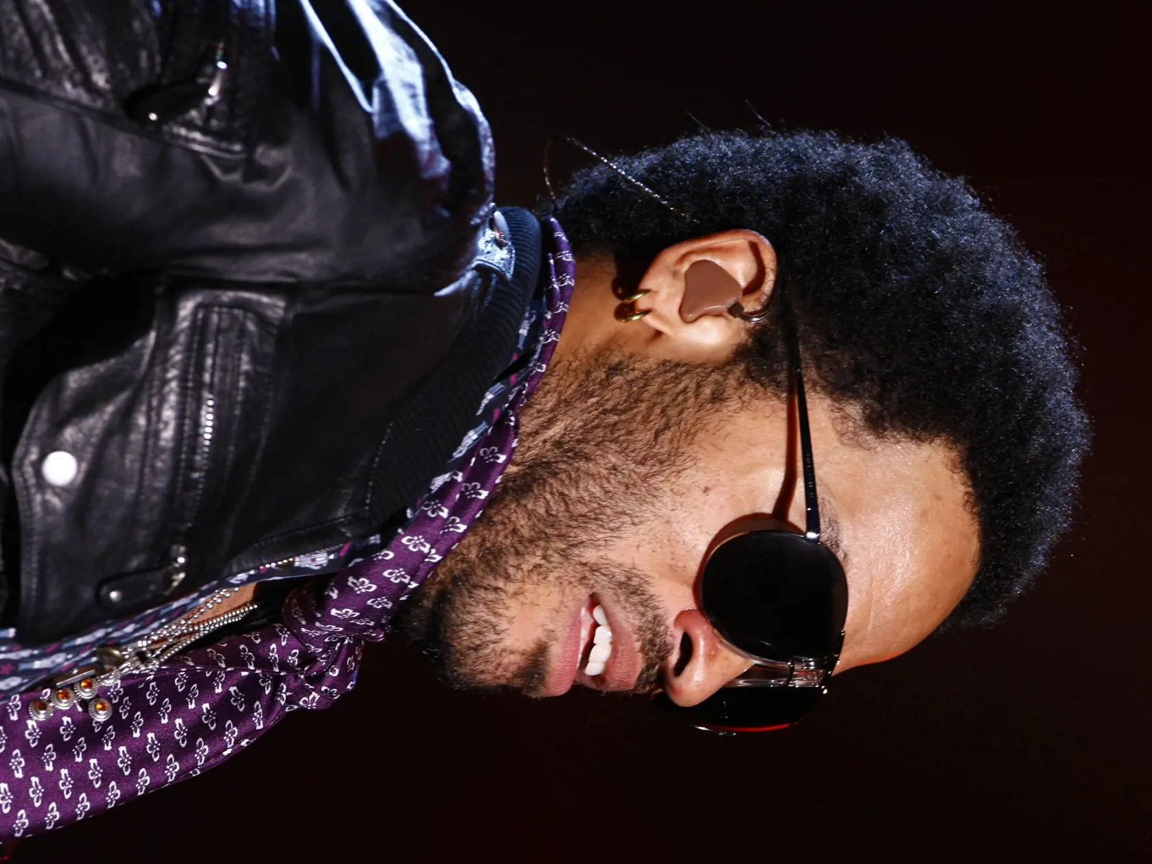 Lenny Kravitz na koncerte v Bratislave.