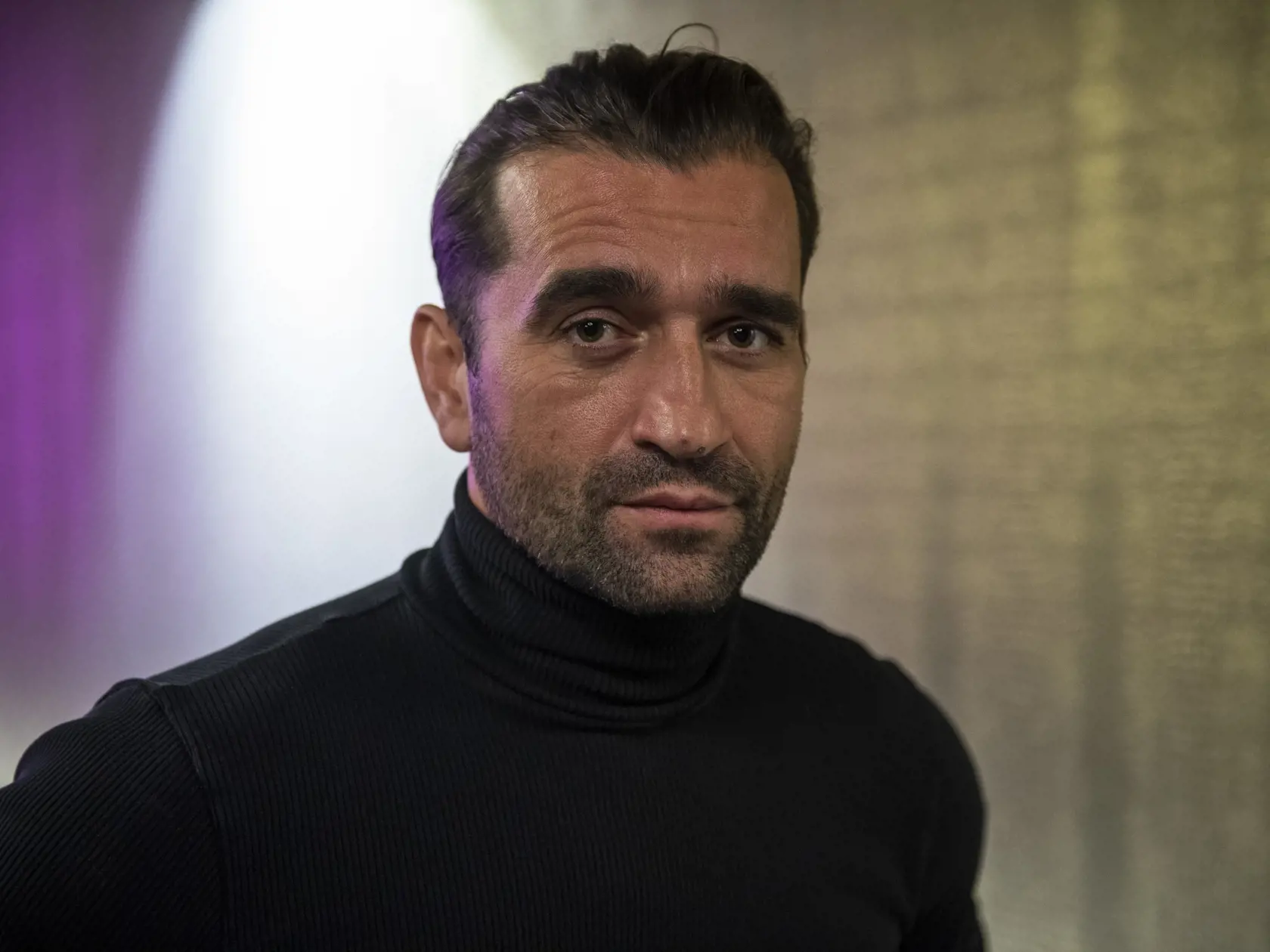 Na snímke herec Milan Ondrík po novinárskej premiére slovenského filmu Čierne na bielom koni v Bratislave 5. októbra 2022. FOTO TASR - Jaroslav Novák