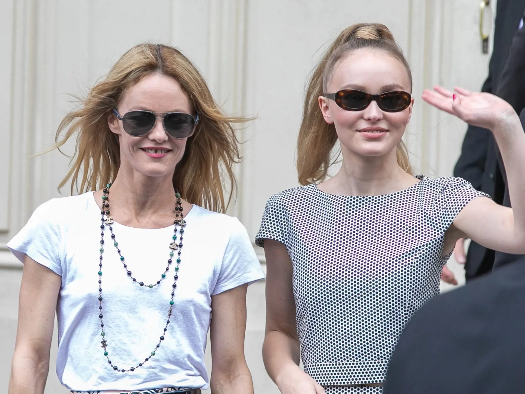 Vanessa Paradis s dcérou Lily Rose.