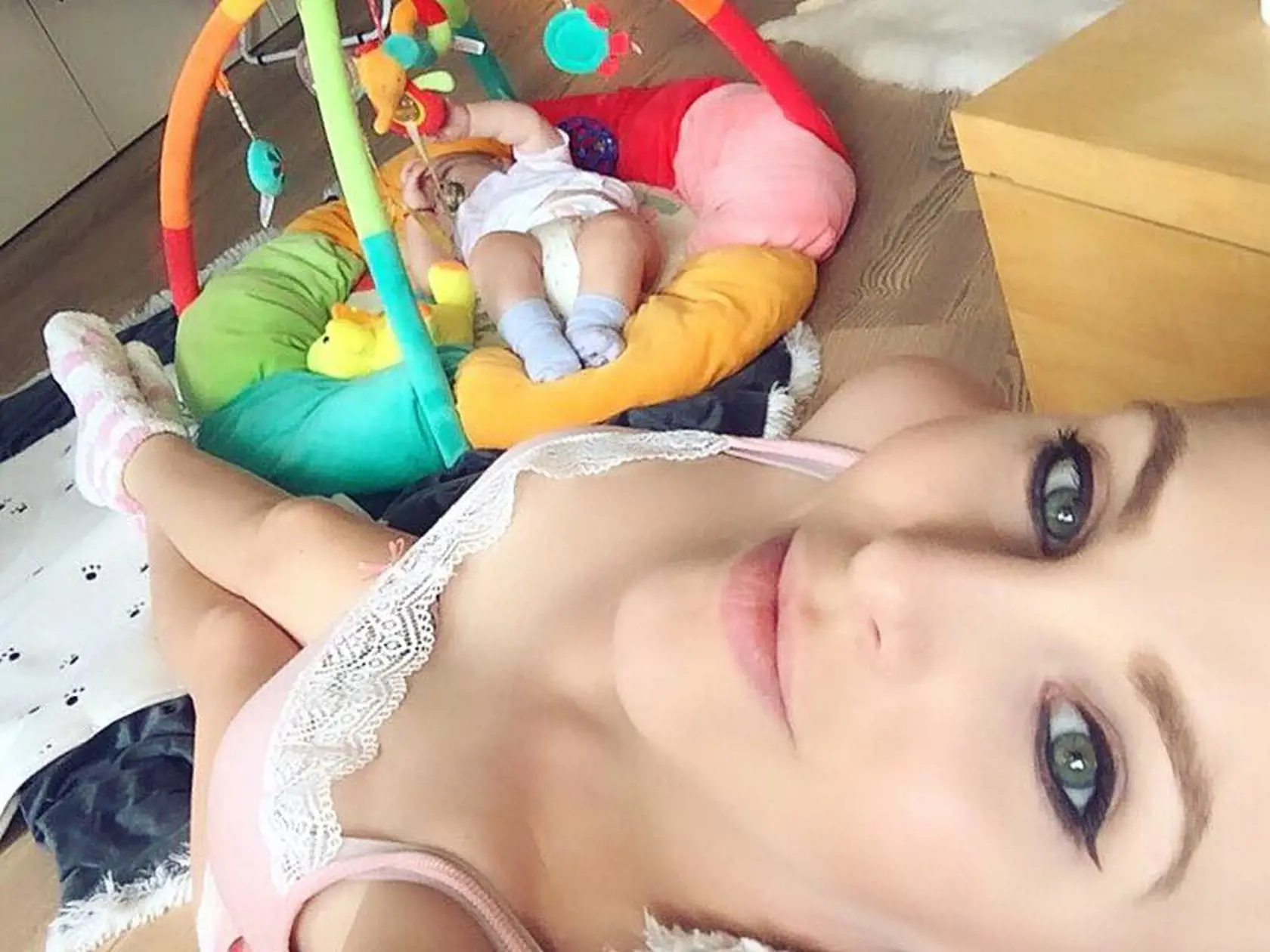Barbora Balúchová so synom Alexandrom Jánom.