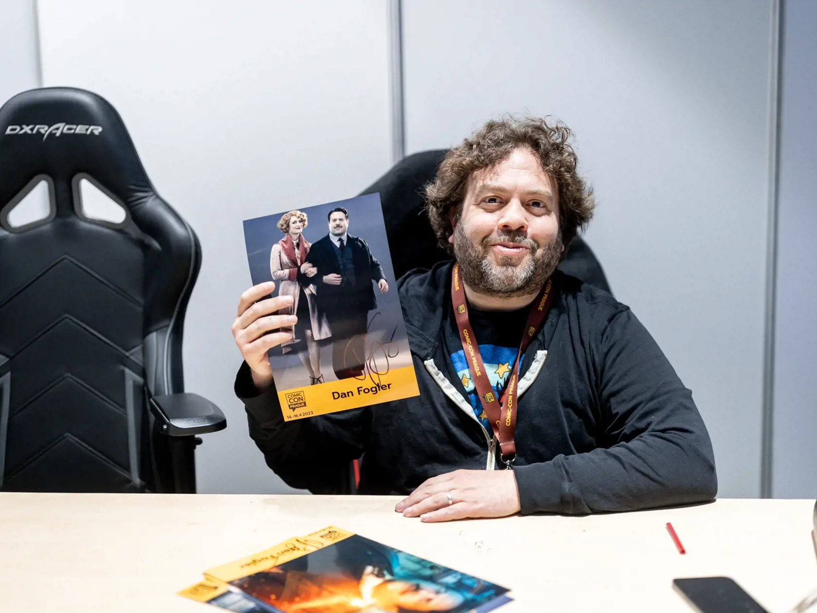 Comic Con v Prahe: Dan Fogler
