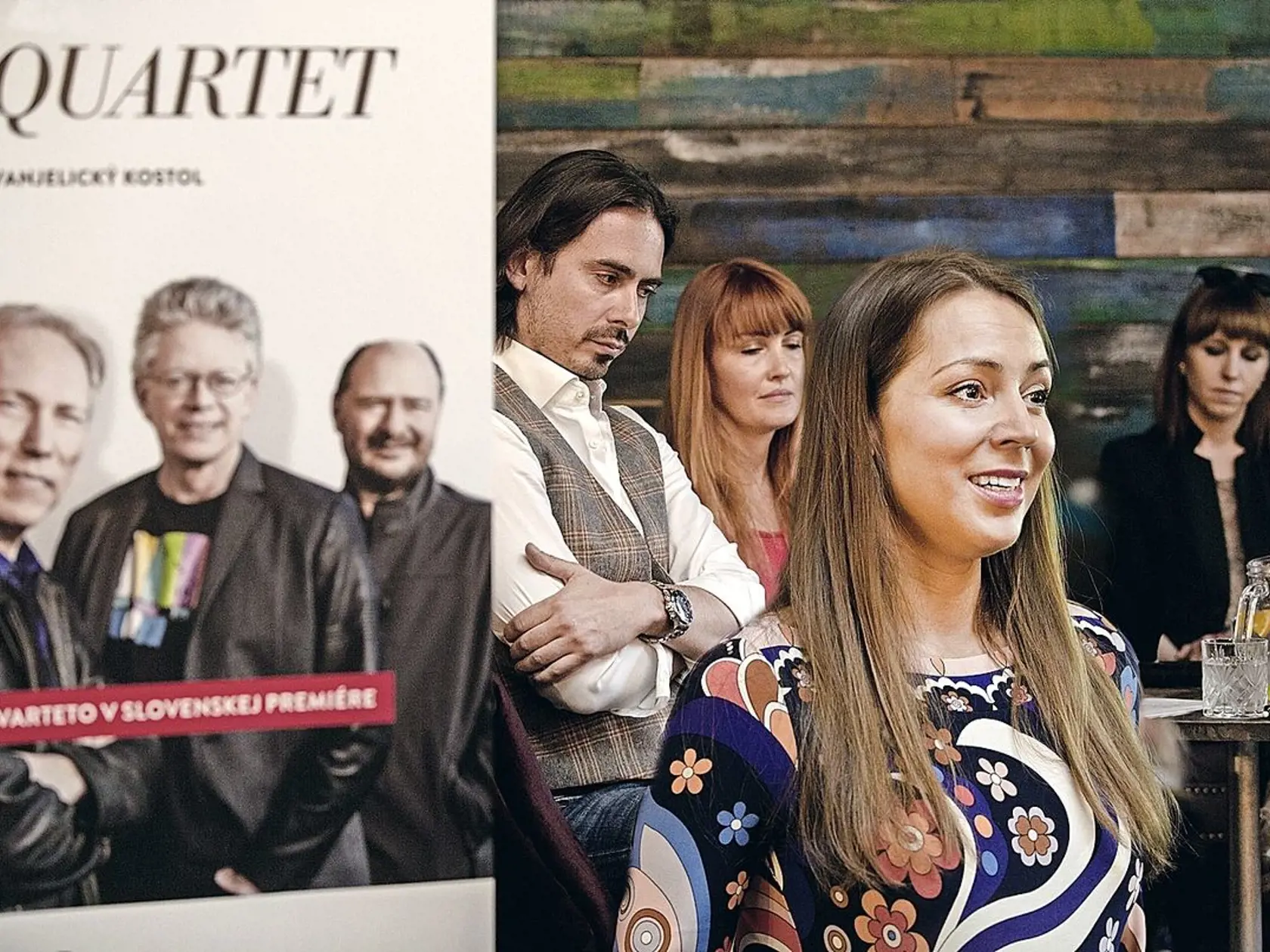 Adriana Kučerová zaspievala aj na tlačovke k festivalu.
