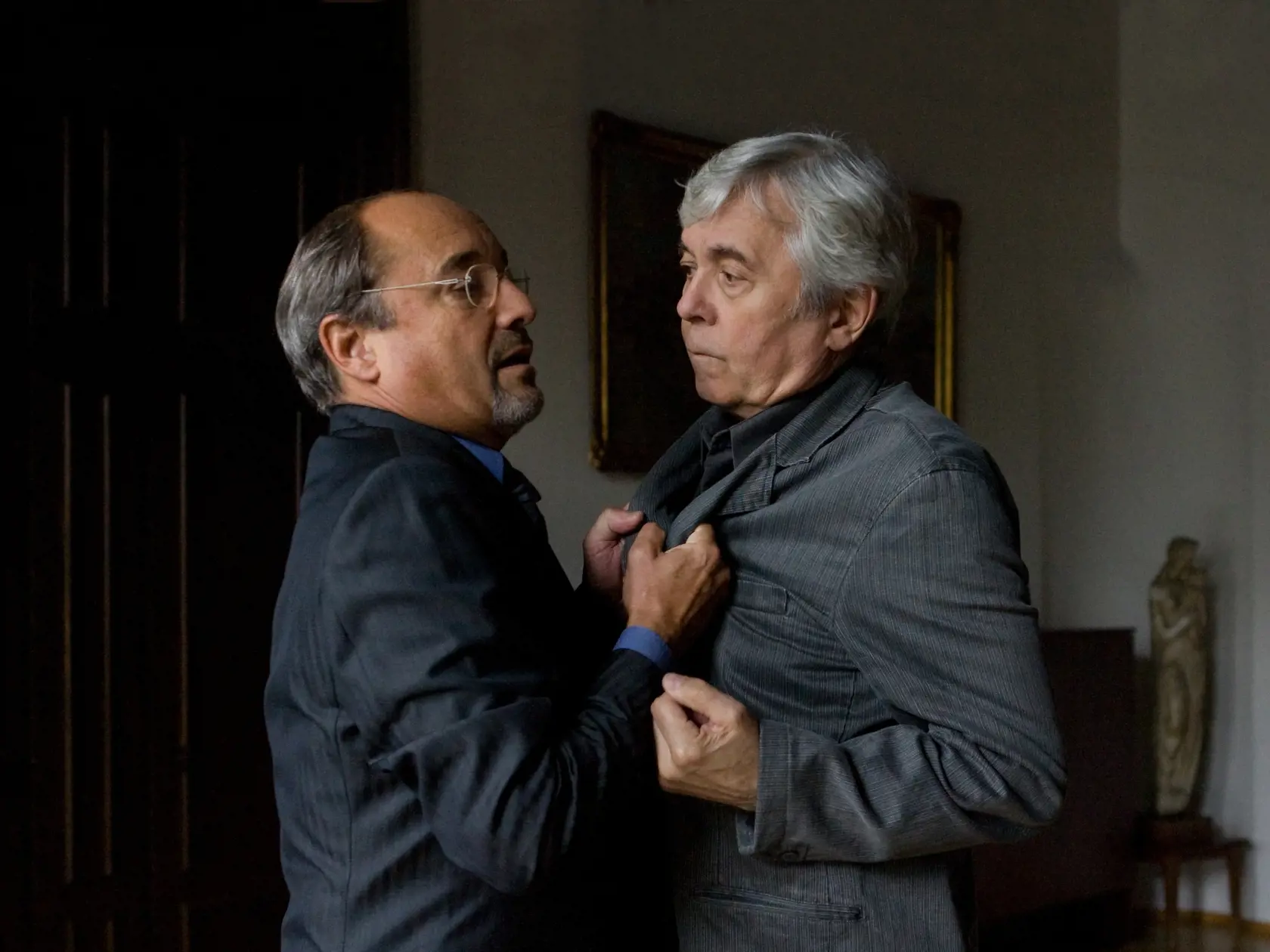 Viktor Preiss a Josef Abrhám: Dvaja páni herci.