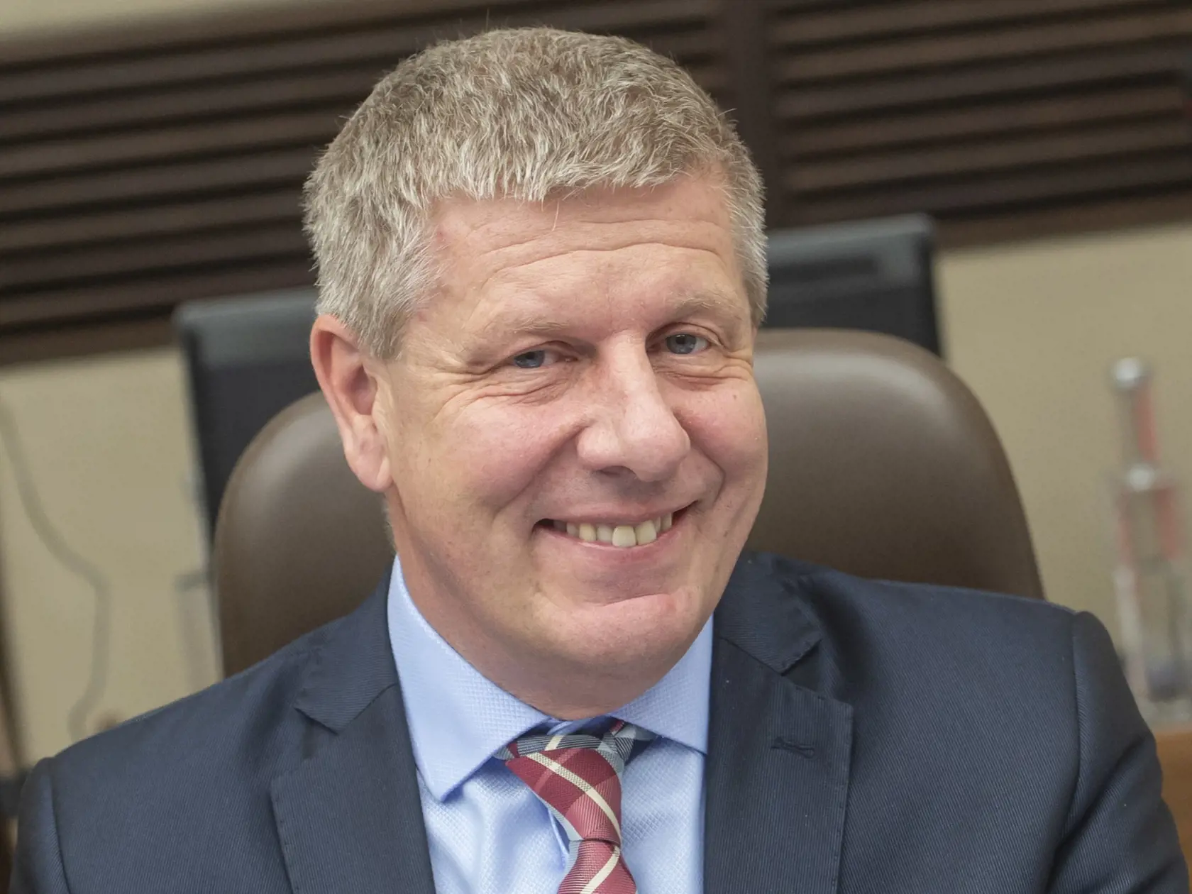 Minister zdravotníctva SR Vladimír Lengvarský (nominant OĽaNO) počas rokovania.