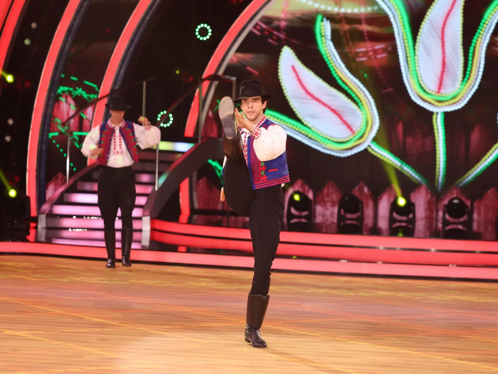 8. kolo Let's Dance. Na snímke Kristián Baran a Dominika Rošková.