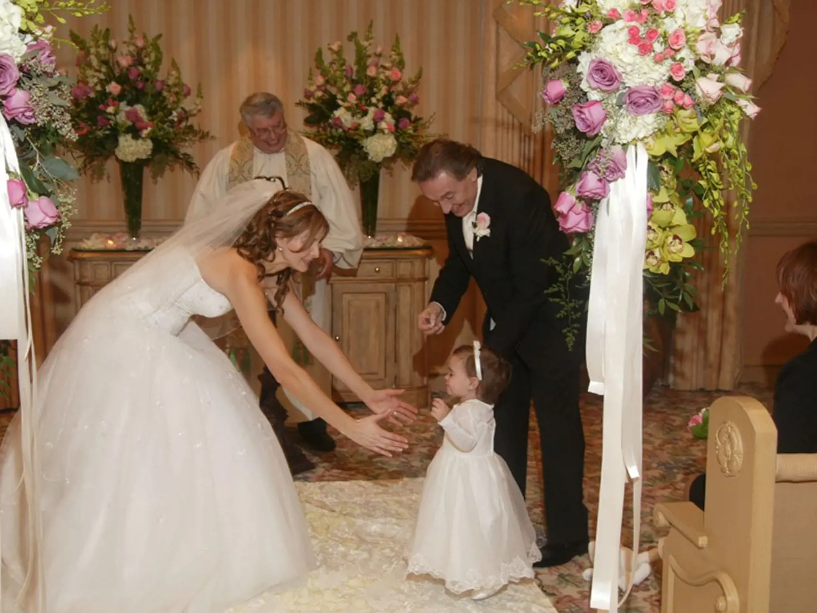 Svadba Ivany Macháčkovej a Karla Gotta v roku 2008. Dva roky predtým sa im narodila prvá dcéra. POZRITE SI GALÉRIU.