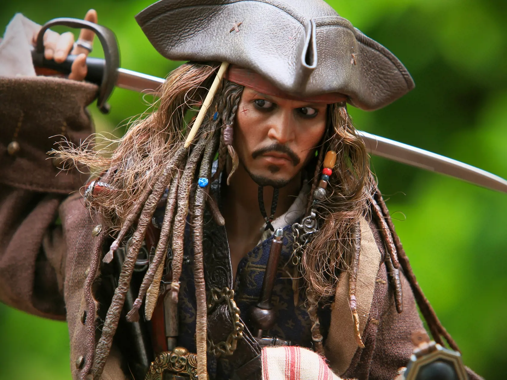 Johnny Depp v nezabudnuteľných Pirátoch z Karibiku