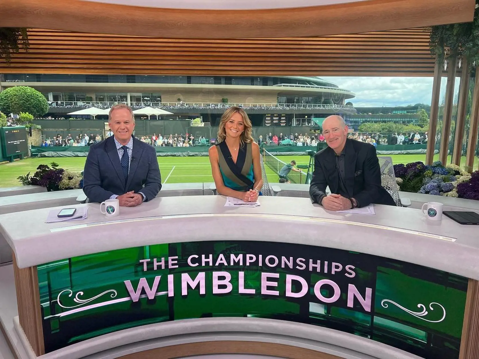 Daniela bola opäť hviezdou Wimbledonu.