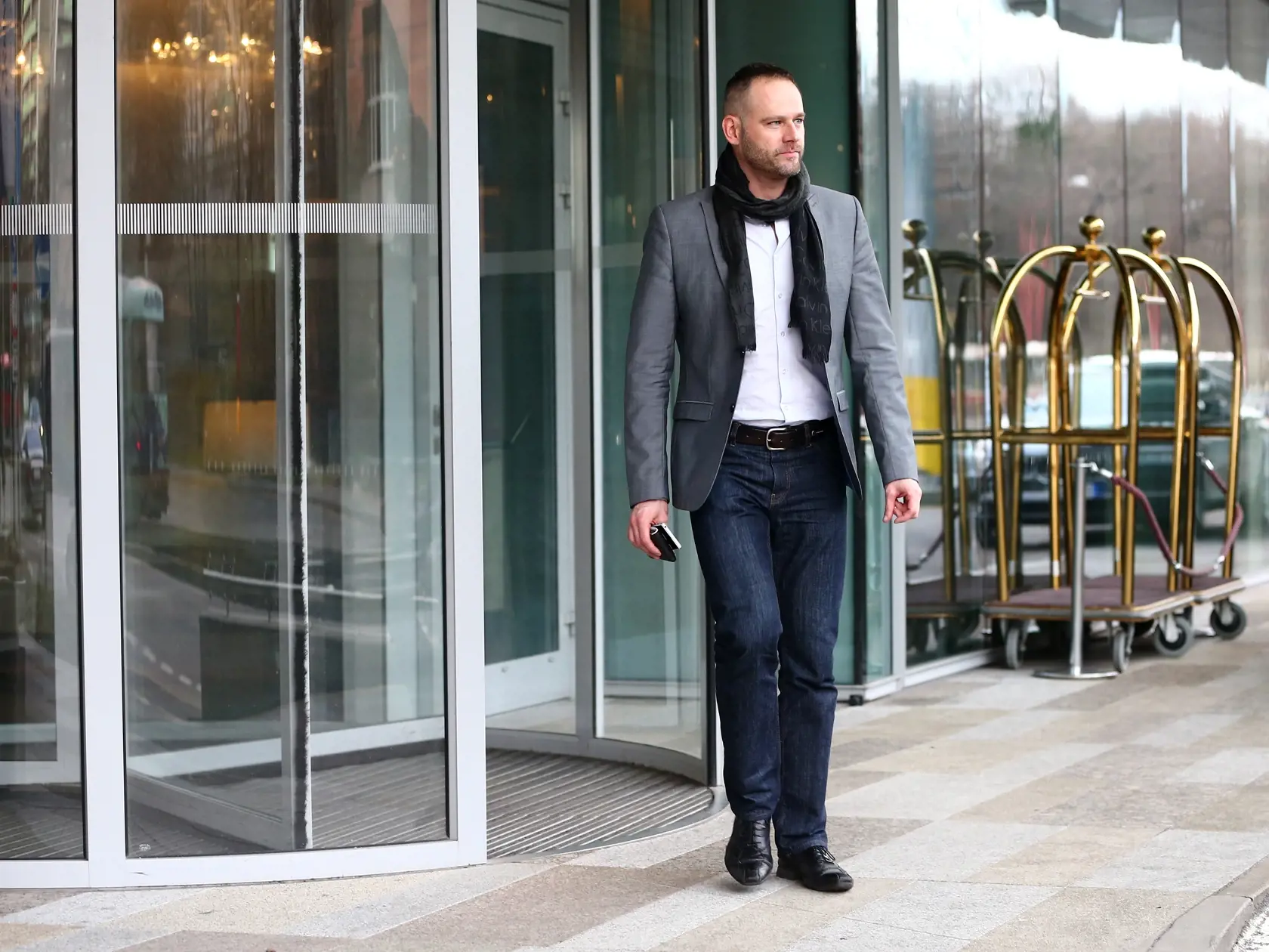 Ľudia: Výročná porada televízie JOJ v bratislavskom hoteli Kempinski.