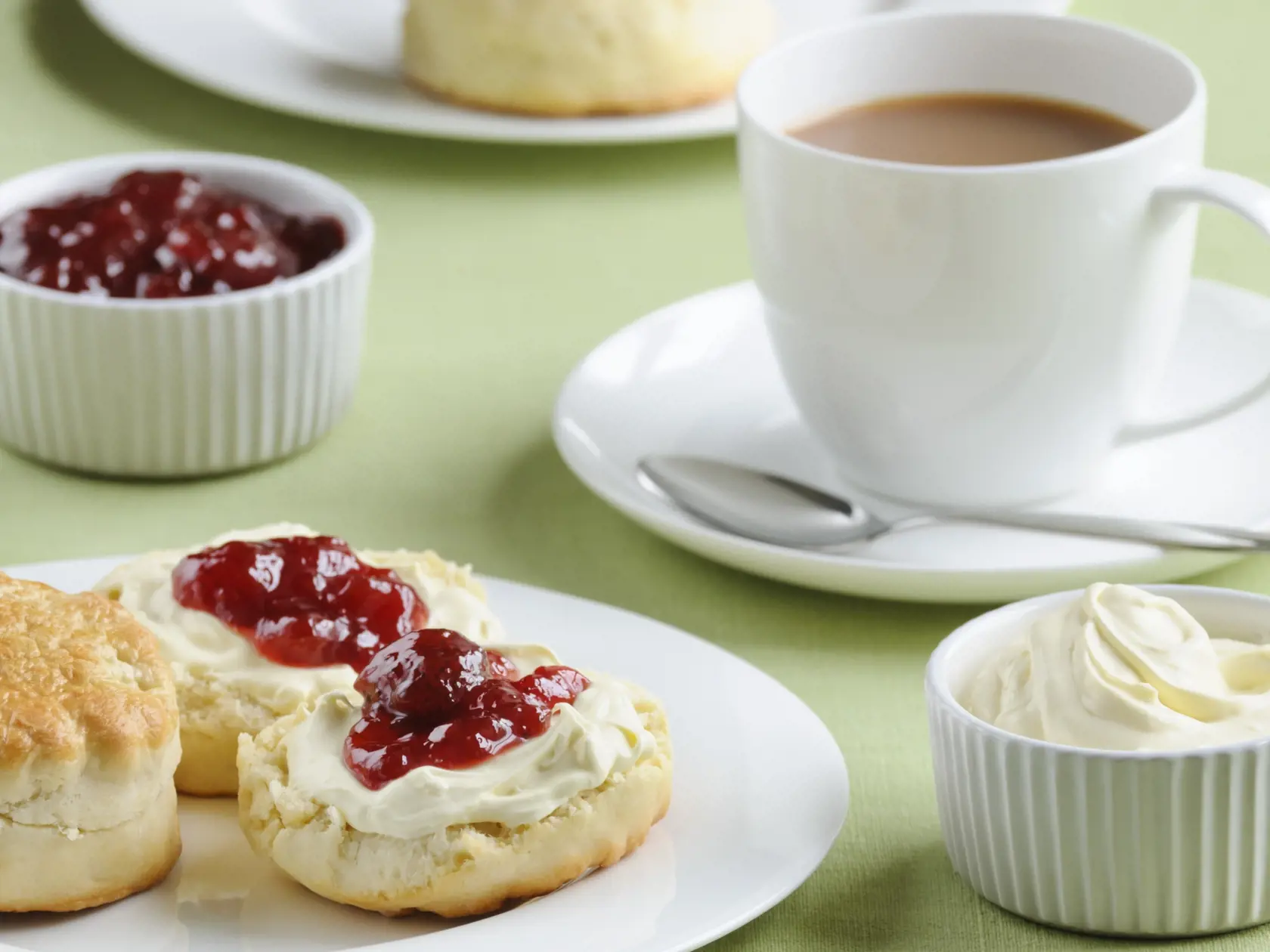 Koláčiky Scones na čaj o piatej.