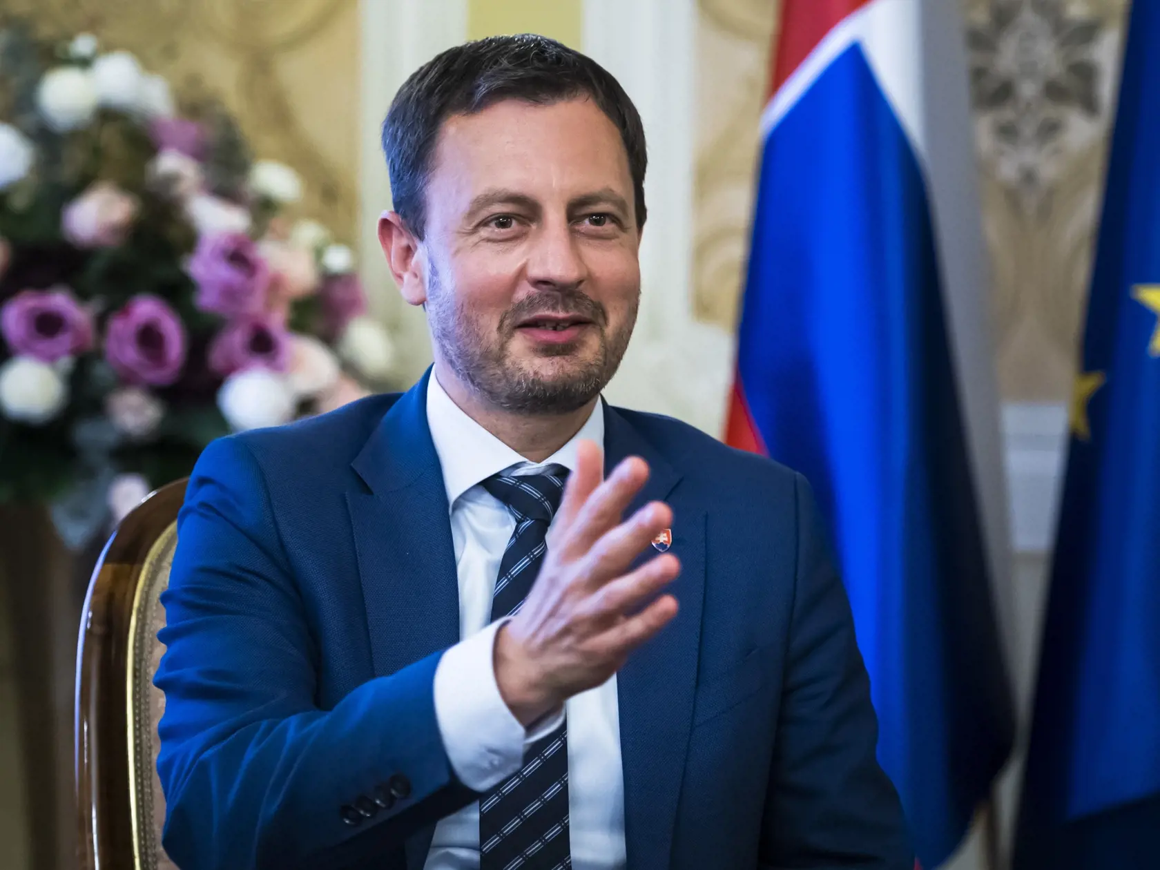 Eduard Heger - predseda vlády Slovenskej republiky (OĽaNO)