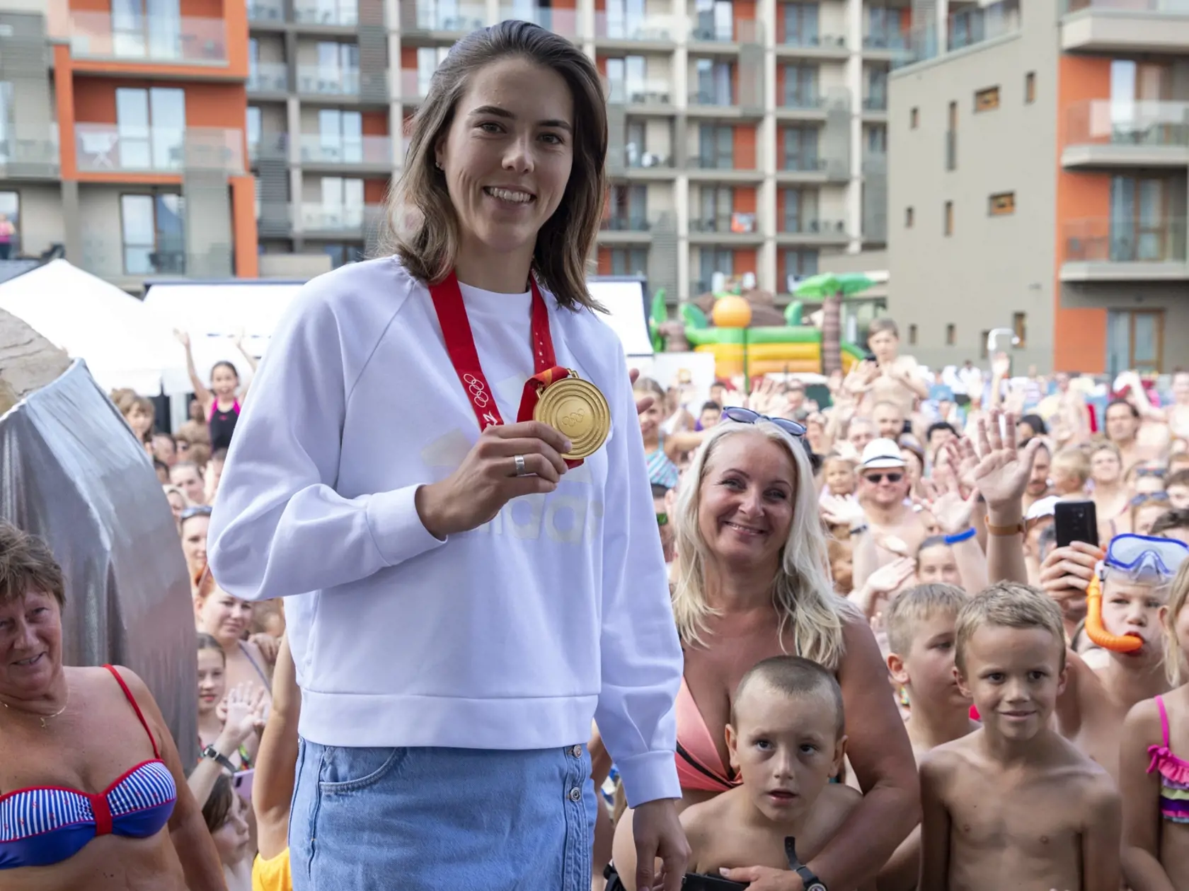 Petra Vlhová sa pochválila medailou.