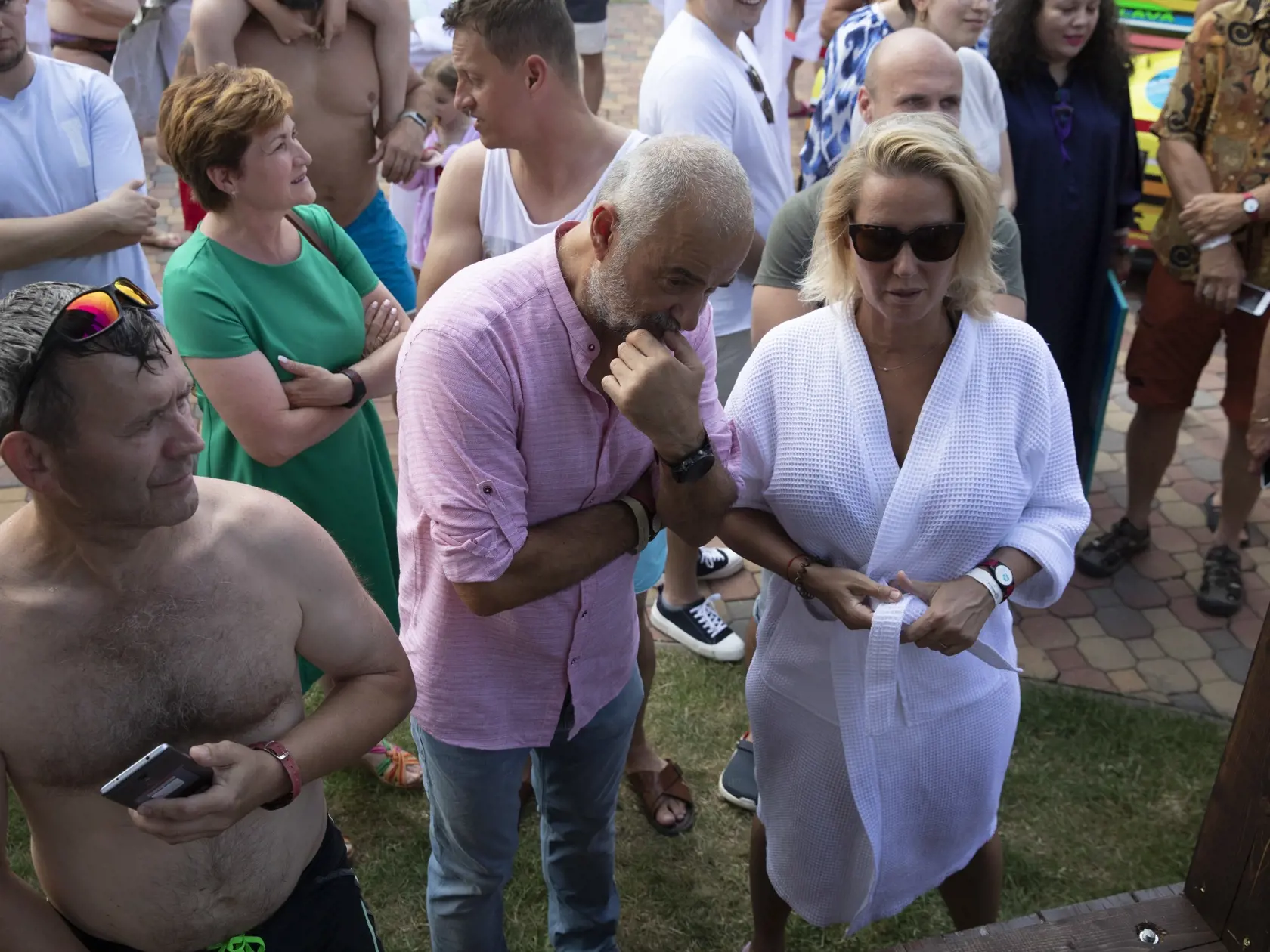 Erika Barkolová na zahájení letnej sezóny.