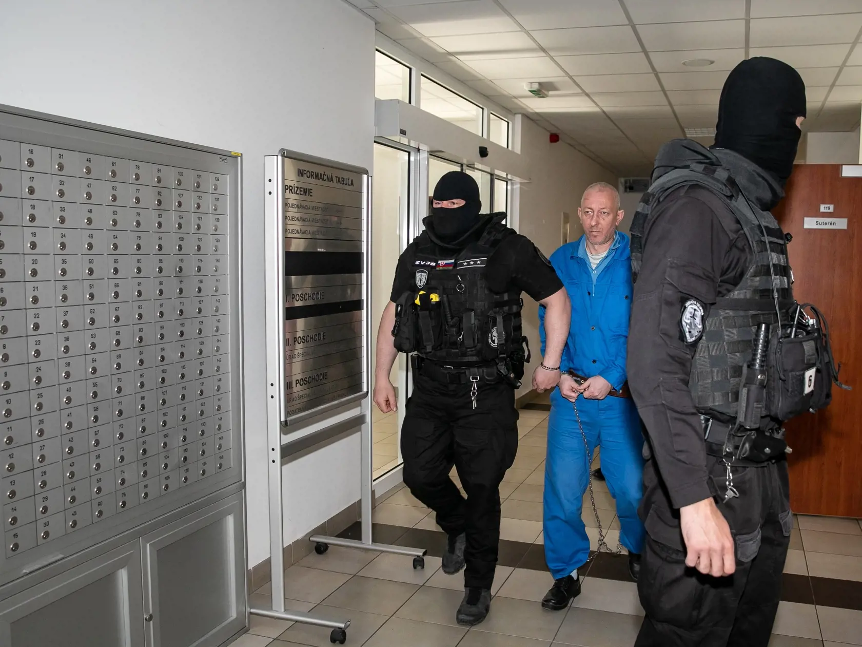 Pojednávanie v kauze vraždy Jána Kuciaka a Martiny Kušnírovej, ktoré je spojené s objednávkami vraždy prokurátorov Daniela Lipšica, Maroša Žilinku a Petra Šufliarskeho. Na snímke je Iľja Weiss.