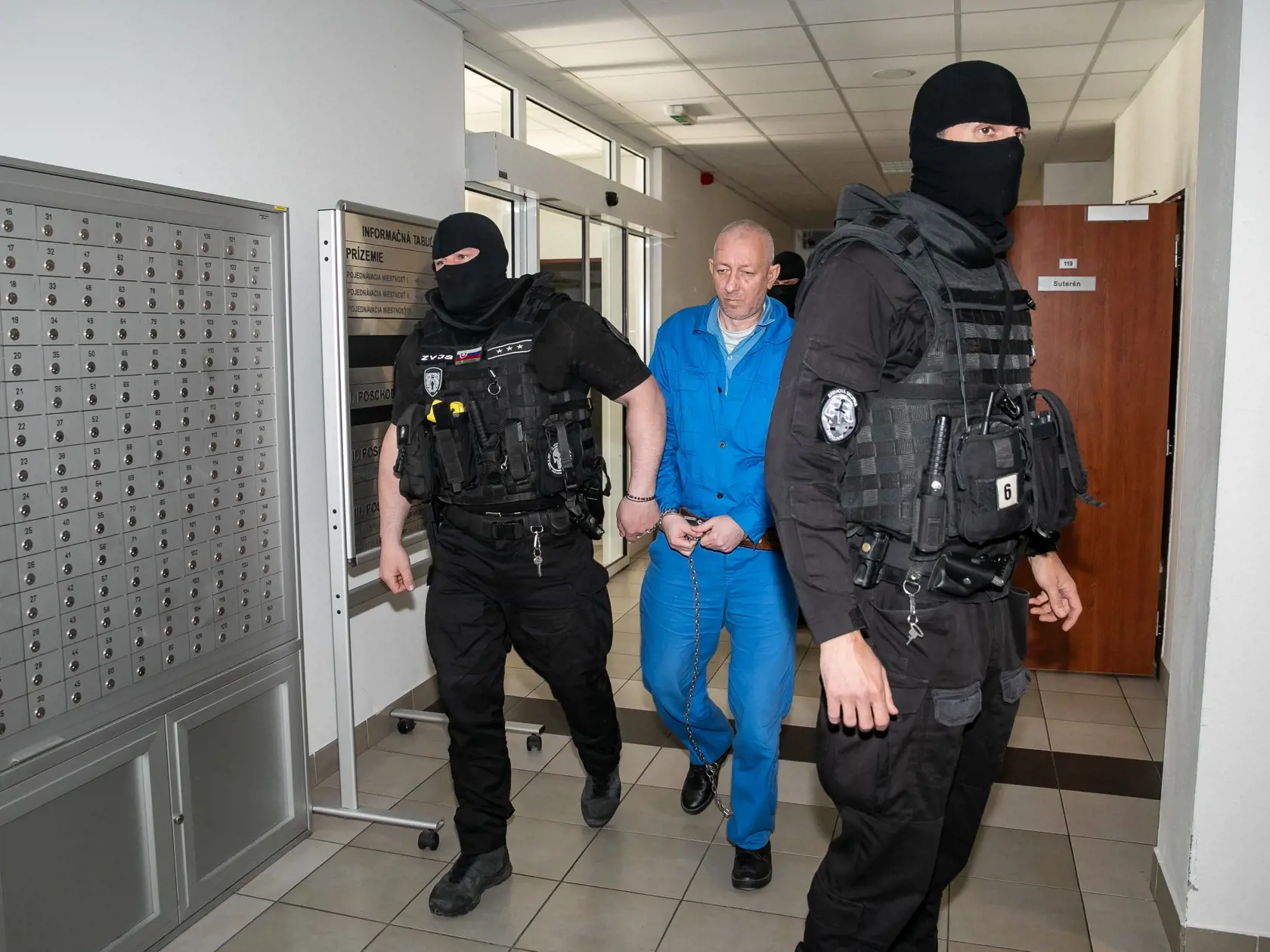 Pojednávanie v kauze vraždy Jána Kuciaka a Martiny Kušnírovej, ktoré je spojené s objednávkami vraždy prokurátorov Daniela Lipšica, Maroša Žilinku a Petra Šufliarskeho. Na snímke Iľja Weiss.