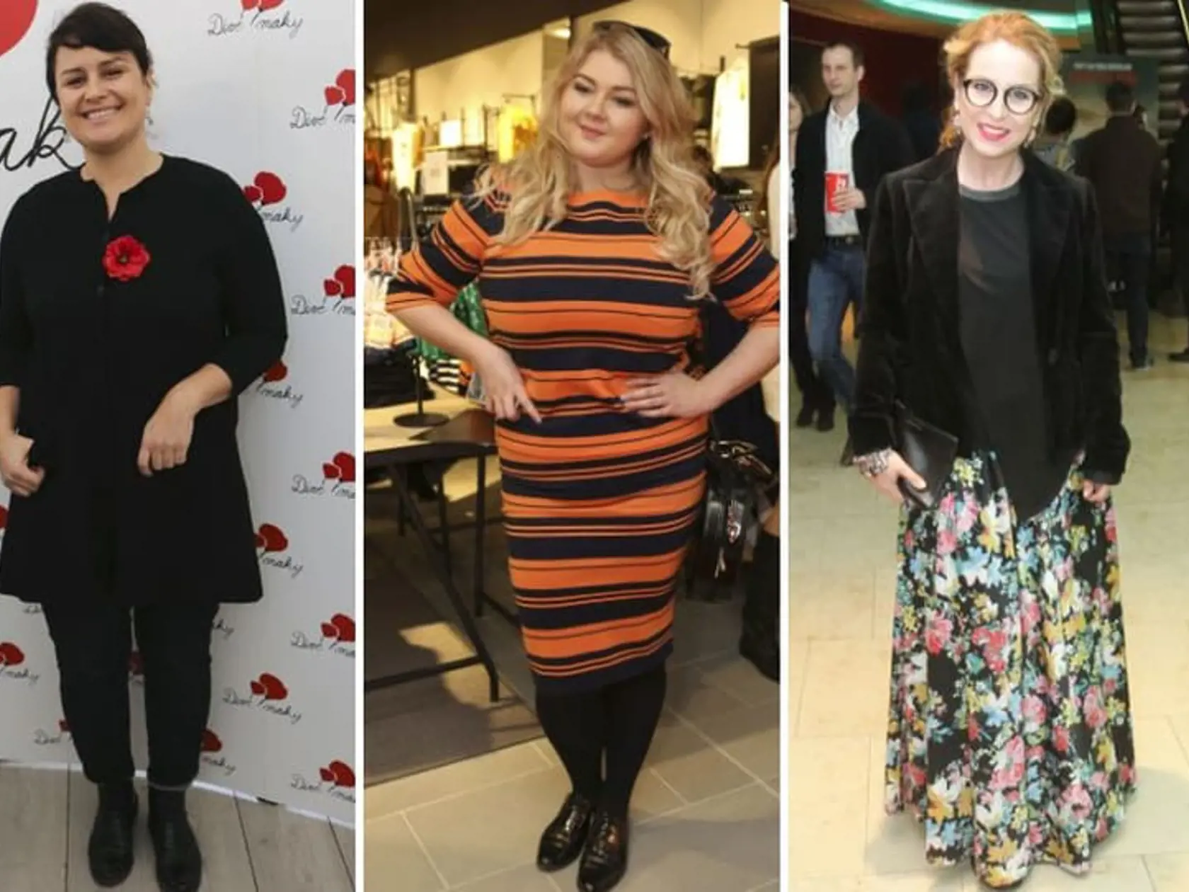 Na snímke zľava Petra Polnišová, Evelyn a Wanda Hrycová.