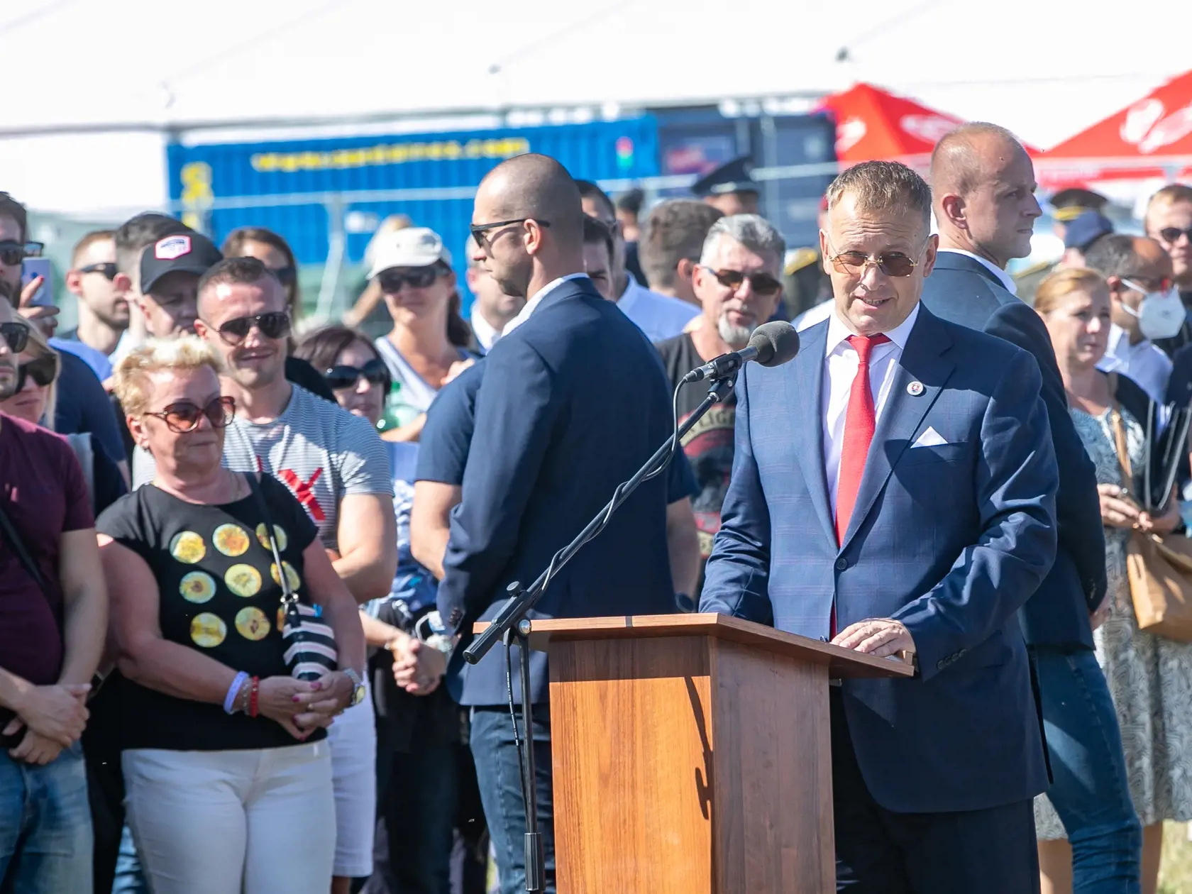 Medzinárodné letecké dni SIAF 2021 v Kuchyni. Na fotke Boris Kollár.