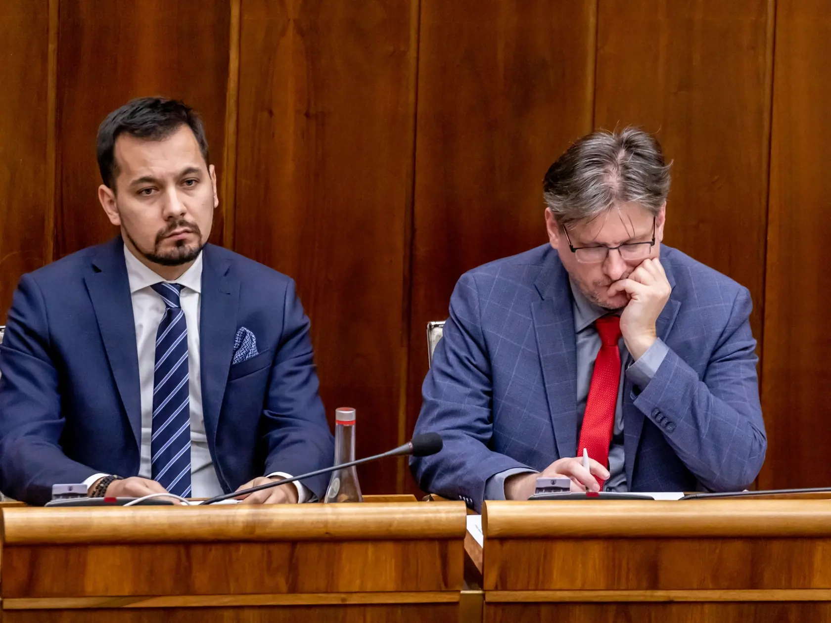 Na snímke Juraj Šeliga počas 78. schôdze NRSR. 