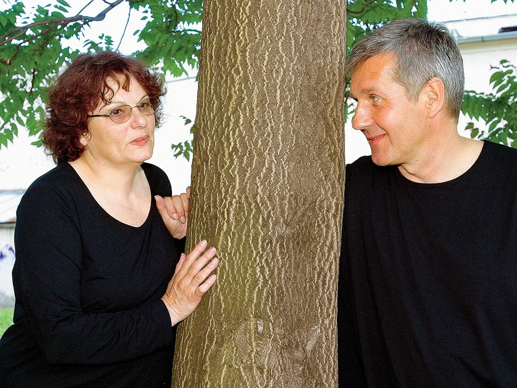 Ján Króner a jeho už exsvokra Lena Košická.
