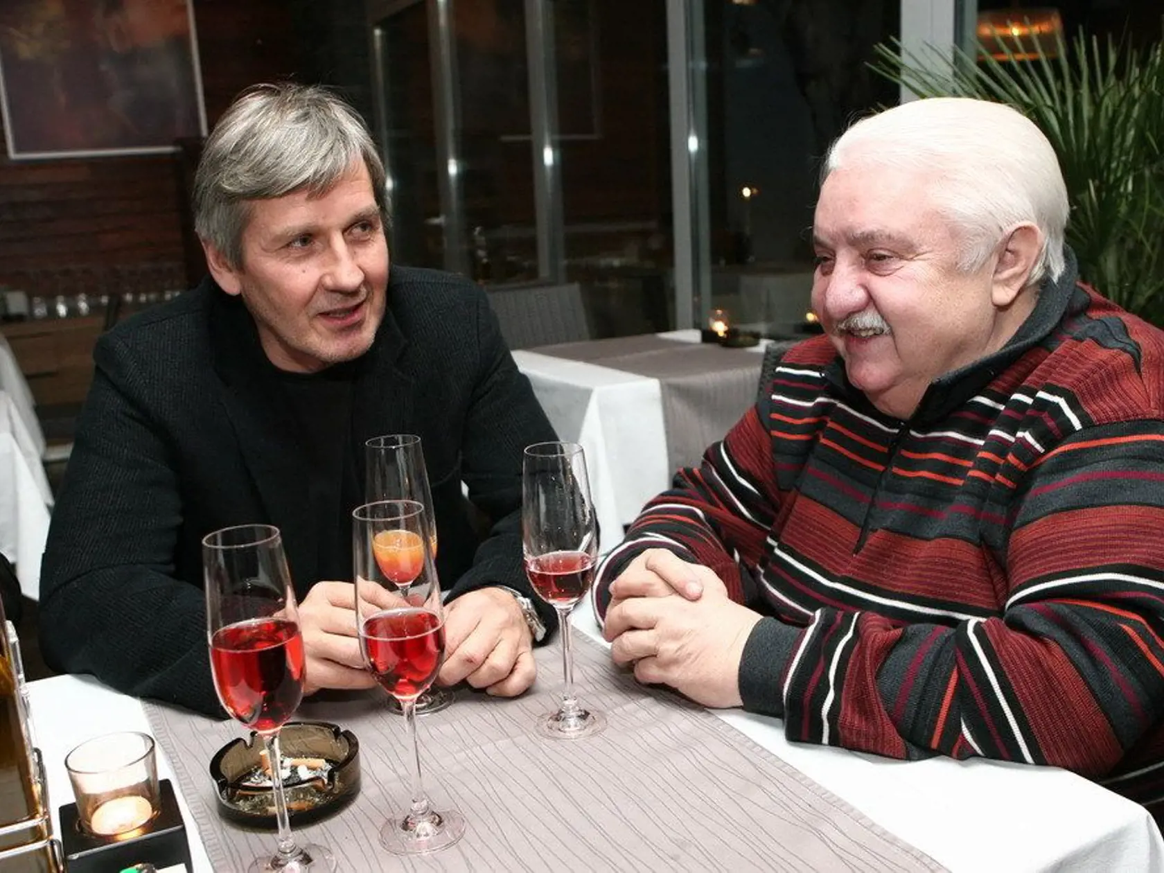 Ján Kroner a Marián Labuda starší.