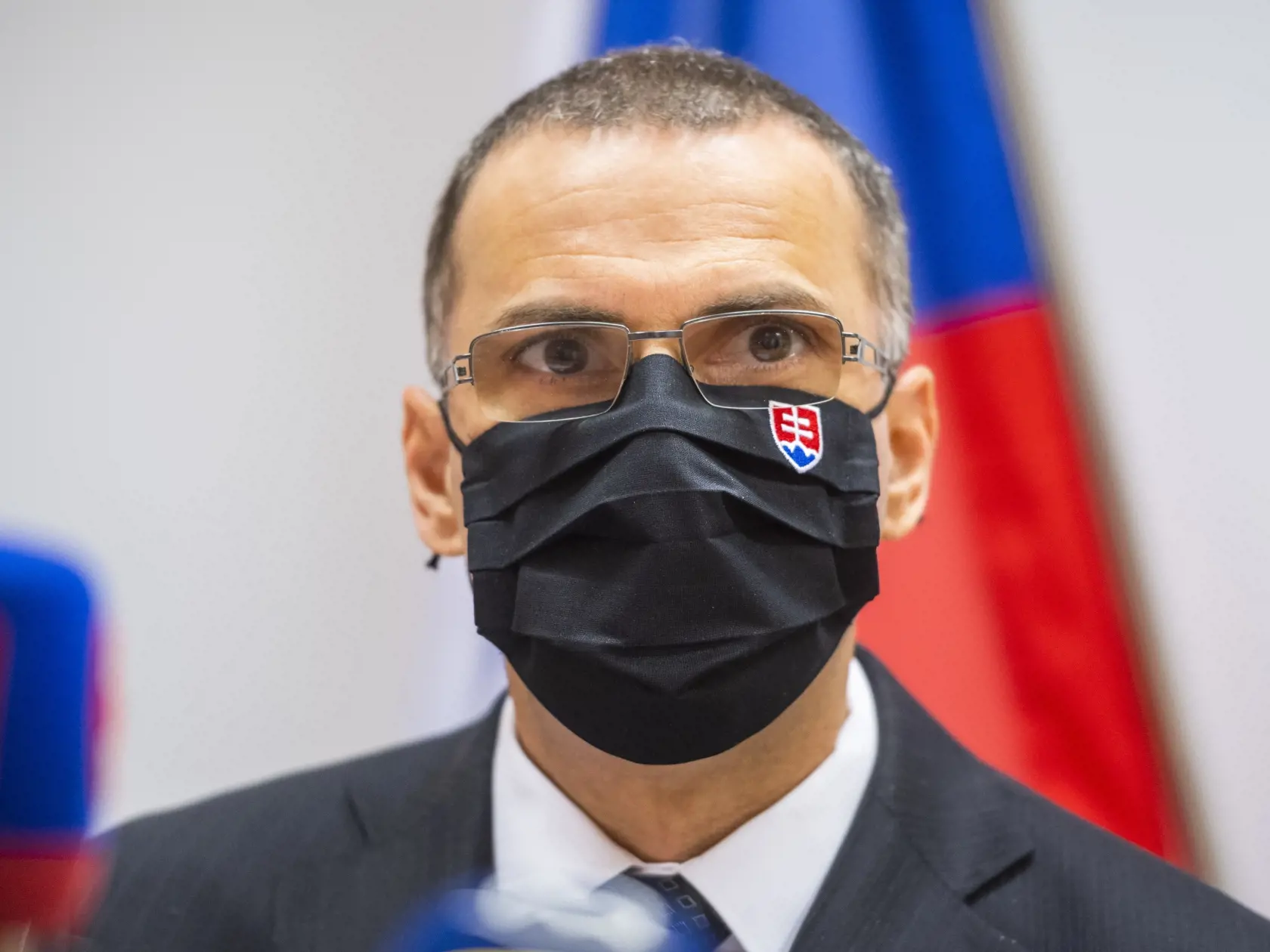 Na snímke generálny prokurátor SR Maroš Žilinka počas brífingu k výsledku preskúmania okolností súvisiacich s poškodením zdravia obvineného bývalého prezidenta Policajného zboru Milana L. vo výkone väzby v Ústave na výkon trestu odňatia slobody v Prešove. V Bratislave 29. decembra 2020. FOTO TASR - Jaroslav Novák
