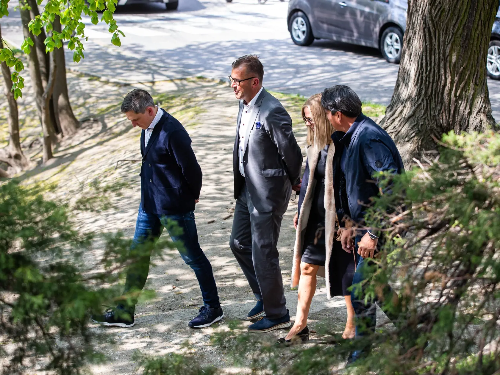 Svadba Gabriely Drobovej a Karola Rumana v Bratislave.