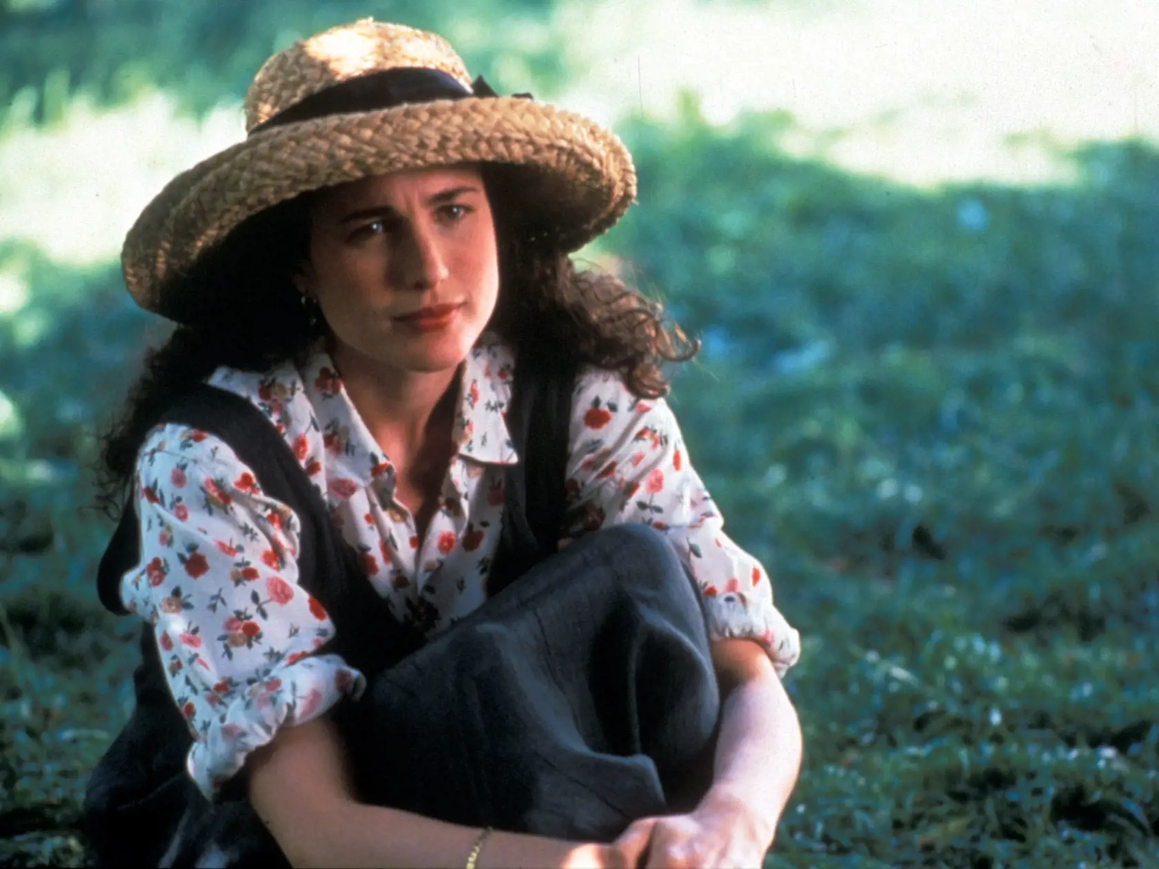 Andie MacDowell vo filme Zelená karta
