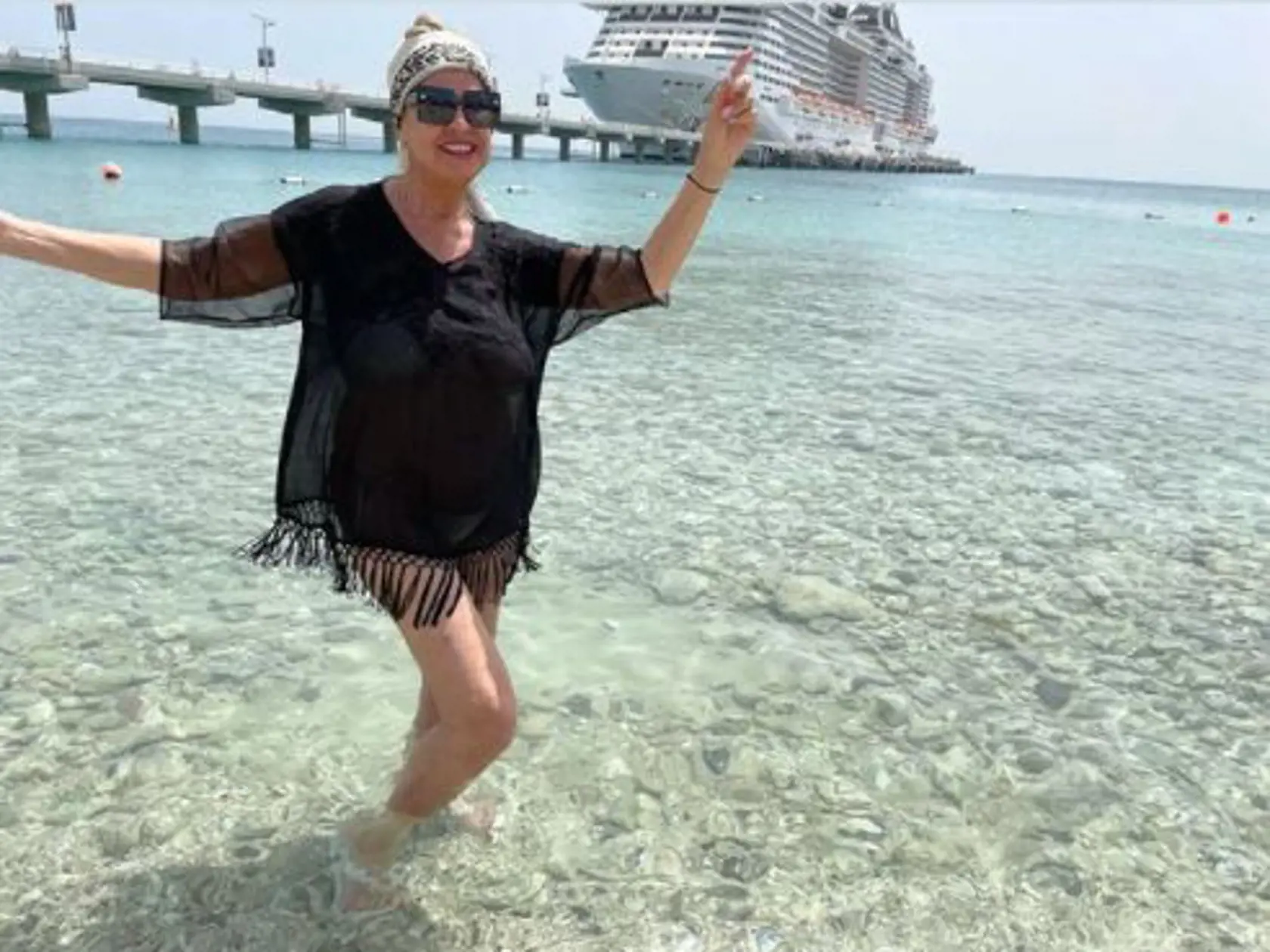 Eva Máziková  v Dubaji.