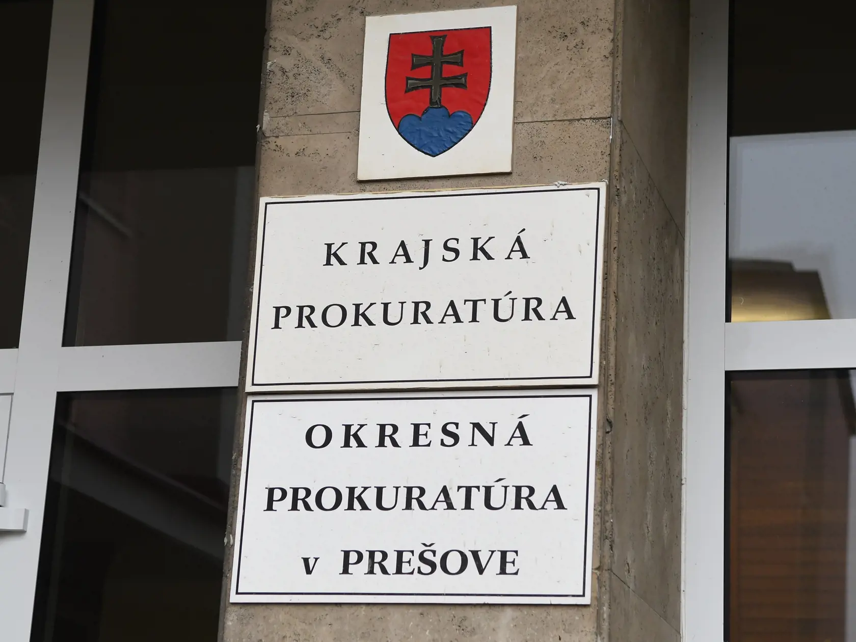 Brífing generálneho prokurátora SR Maroša Žilinku k mimoriadnej udalosti v prešovskej väznici na Krajskej prokuratúre v Prešove sa konal dňa 30. decembra 2020. Na snímke Krajská prokuratúra v Prešove. FOTO TASR – Milan Kapusta