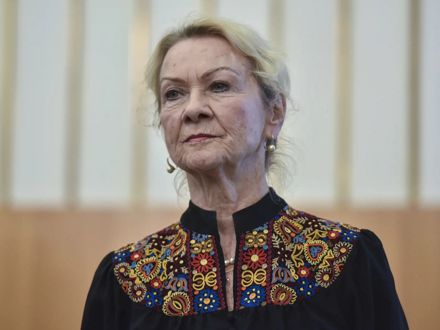 Na snímke herečka Eva Mária Chalupová počas 13. ročníka vyhlásenia laureátov Identifikačného kódu Slovenska 26. októbra 2019 v Bratislave.