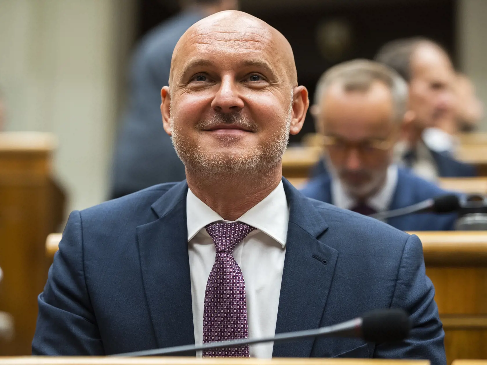 Na snímke poslanec NRSR Branislav Gröhling (SaS) počas 71. schôdze Národnej rady SR v Bratislave 13. septembra 2022. FOTO TASR - Jaroslav Novák 