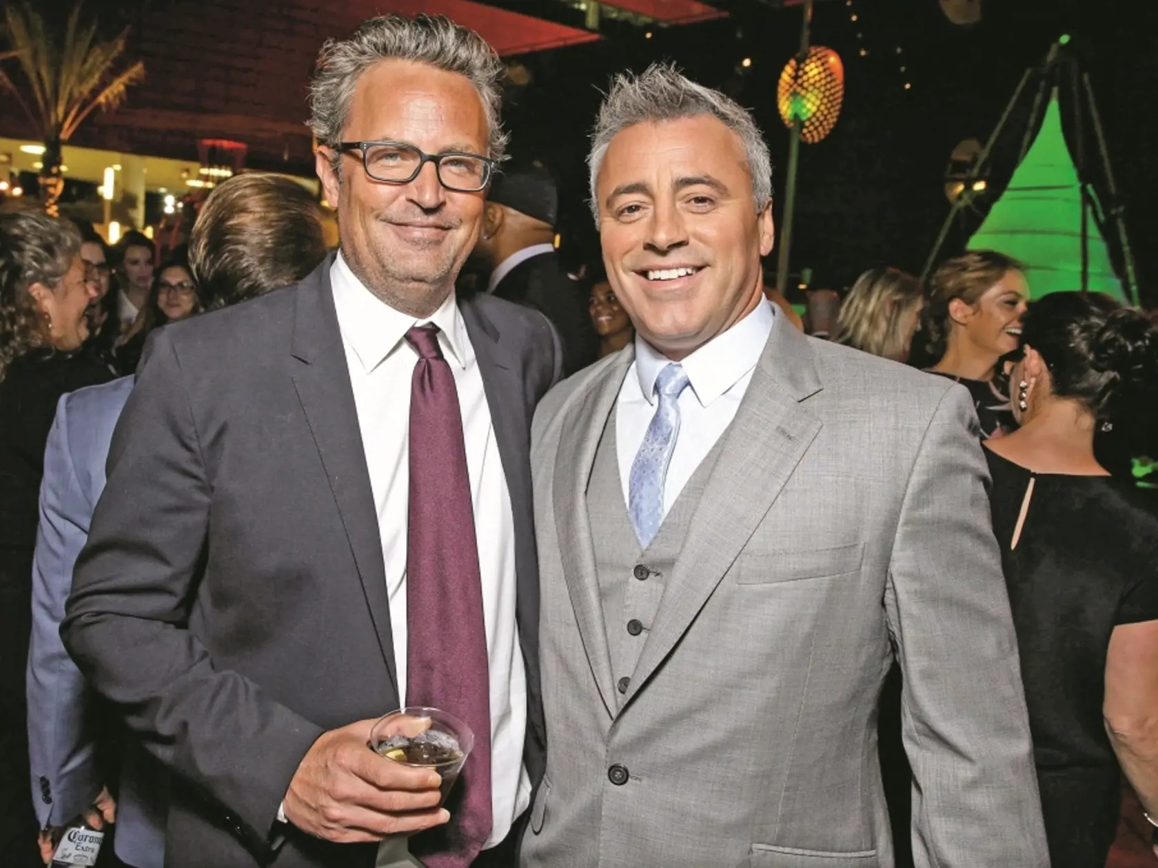 (4937725co)
Matthew Perry, Matt LeBlanc
'Stars Party' - CBS, SHOWTIME, The CW and CBS Television Distribution, Los Angeles, America - 10 Aug 2015, Image: 255260911, License: Rights-managed, Restrictions: , Model Release: no, Credit line: Profimedia, TEMP Shutterstock