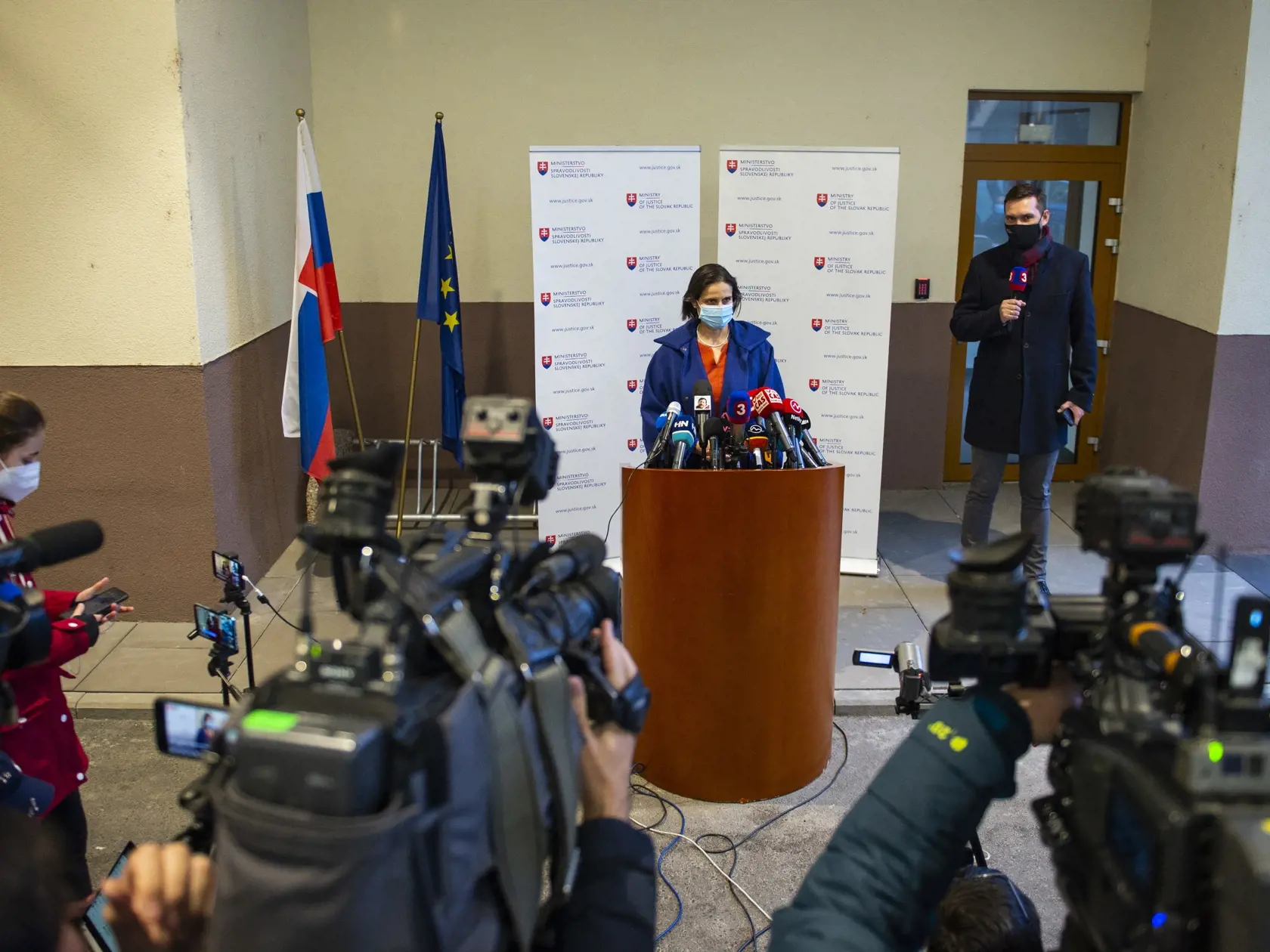Na snímke ministerka spravodlivosti SR Mária Kolíková (Za ľudí)