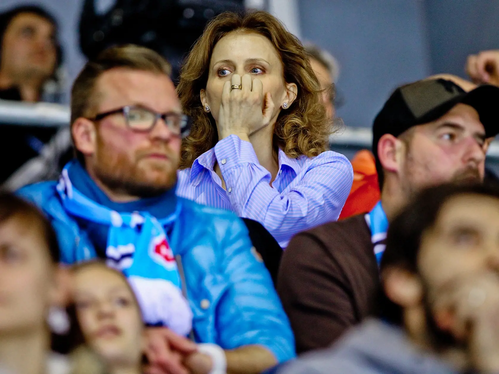 Ingrid Šatanová chodila svojho manžela počas jeho kariéry pravidelne osobne podporovať.