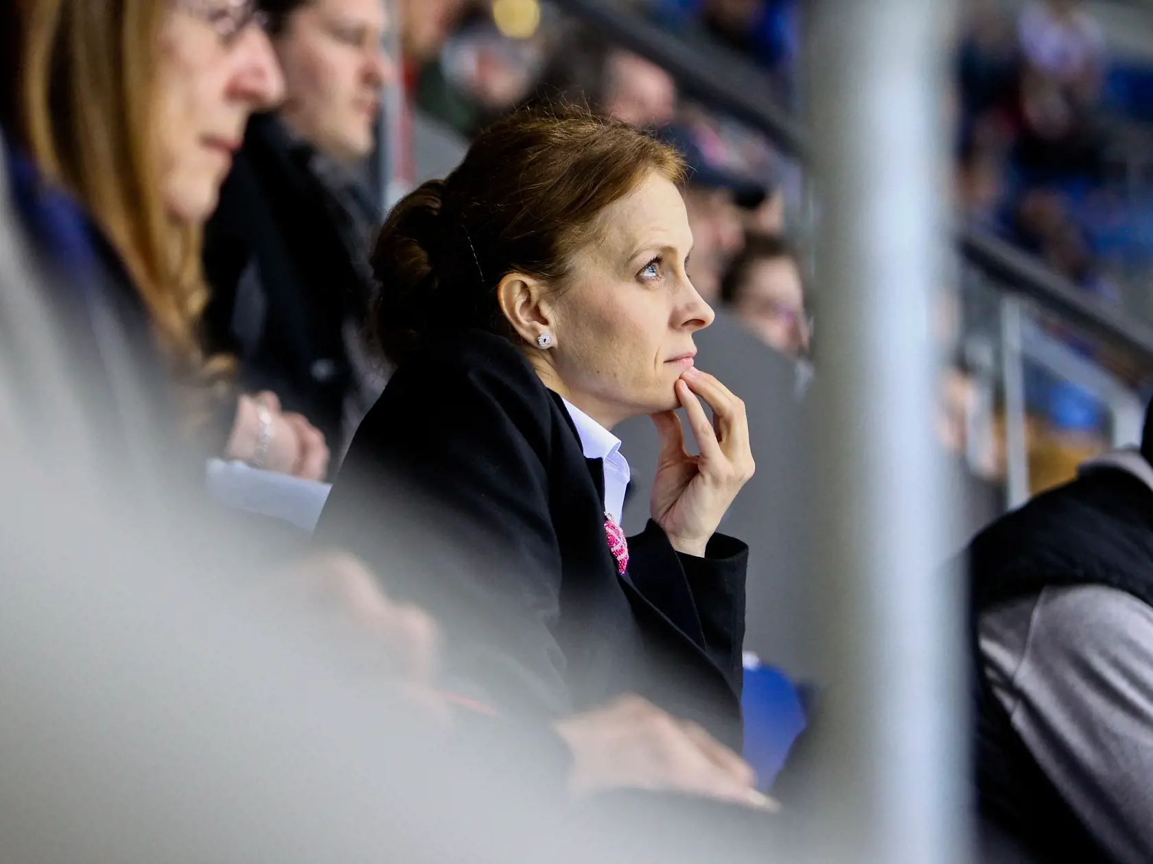 Ingrid Šatanová chodila svojho manžela počas jeho kariéry pravidelne osobne podporovať.