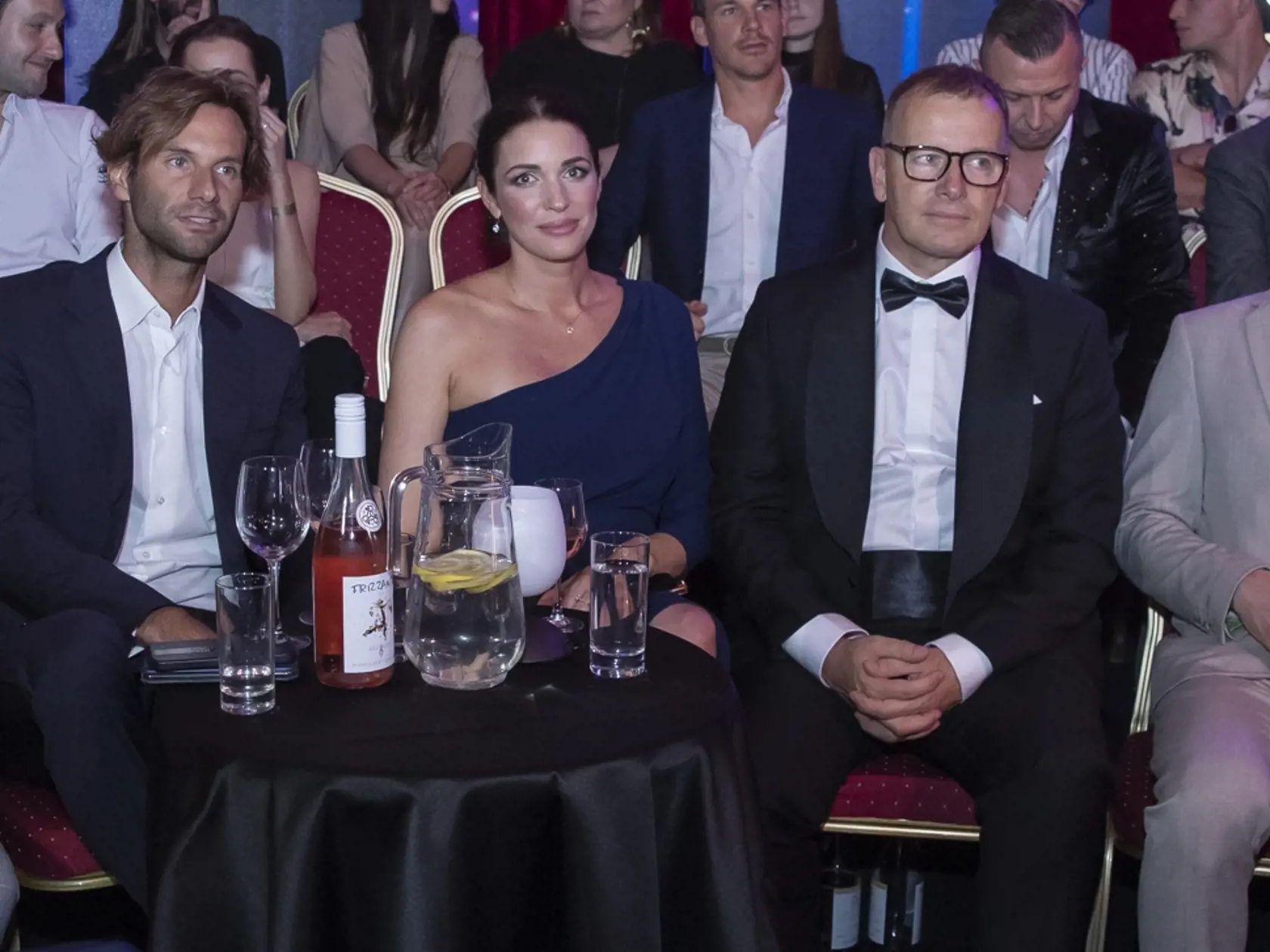 Finale tanečnej televíznej šou Let’s Dance v bratislavskej Inchebe. Na snímke je Barbora Richterová, Boris Kollár, Alexander Rozin mladší