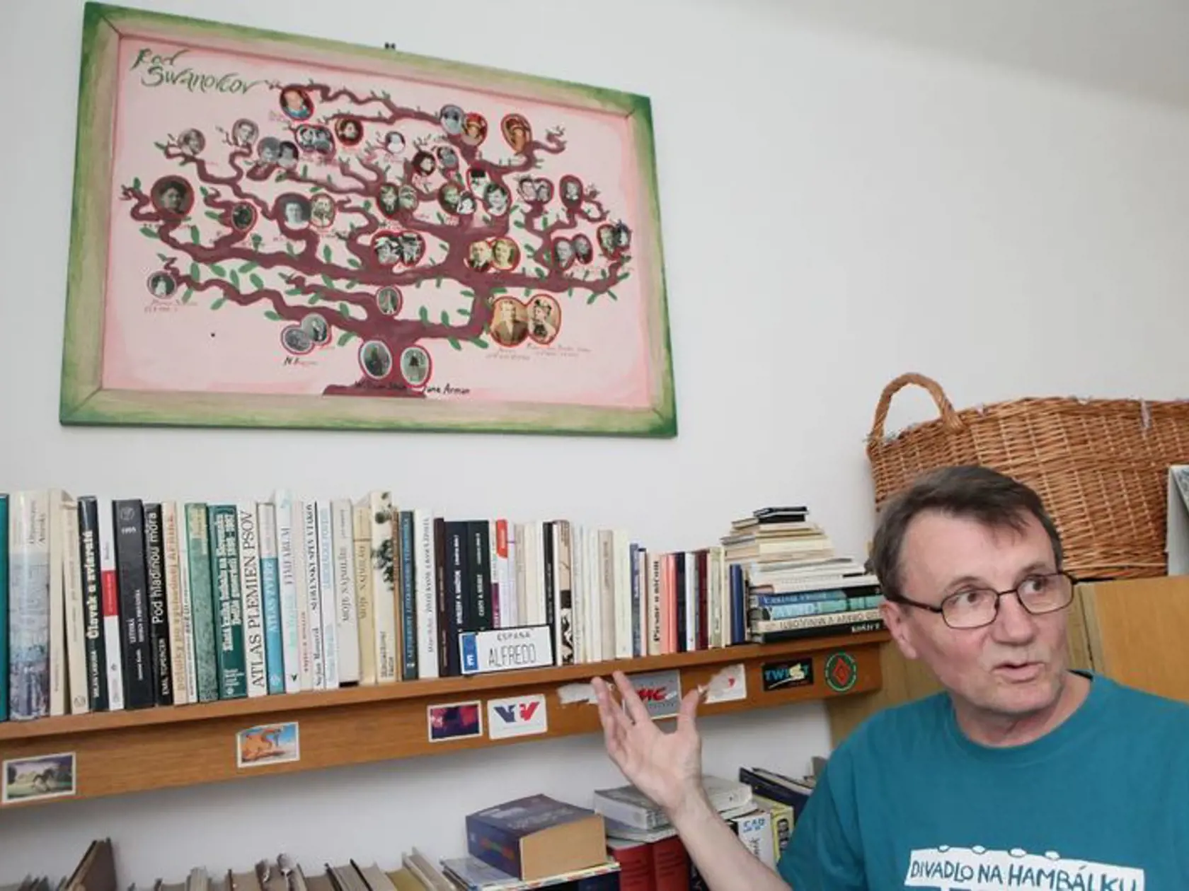 Rodostrom Alfréda Swana zatiaľ siaha až do roku 1849. „Rodina mi k jubileu darovala týždenný pobyt v Londýne, aby som šiel po stopách predkov,“ vysvetľuje.