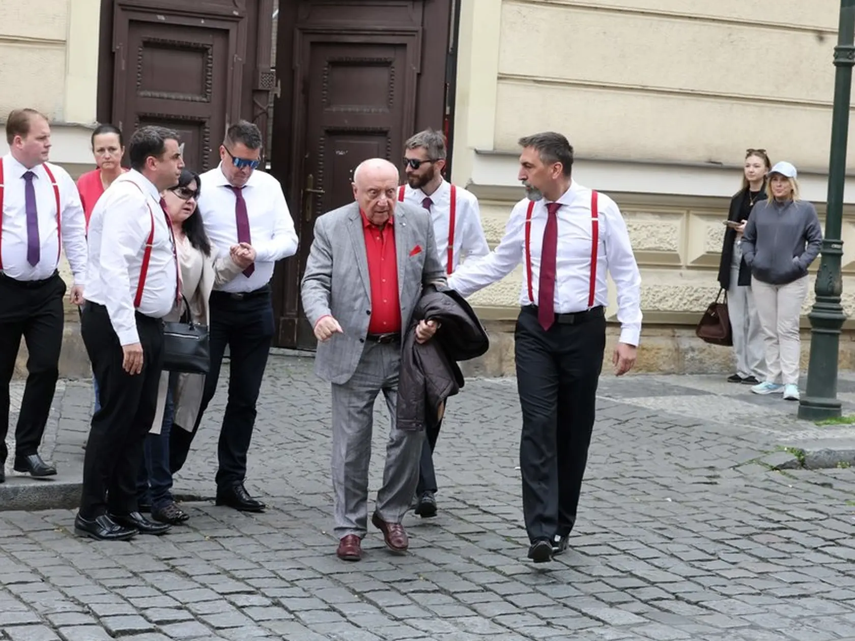 Na snímke Dáda Patrasová a Felix Slováček.
