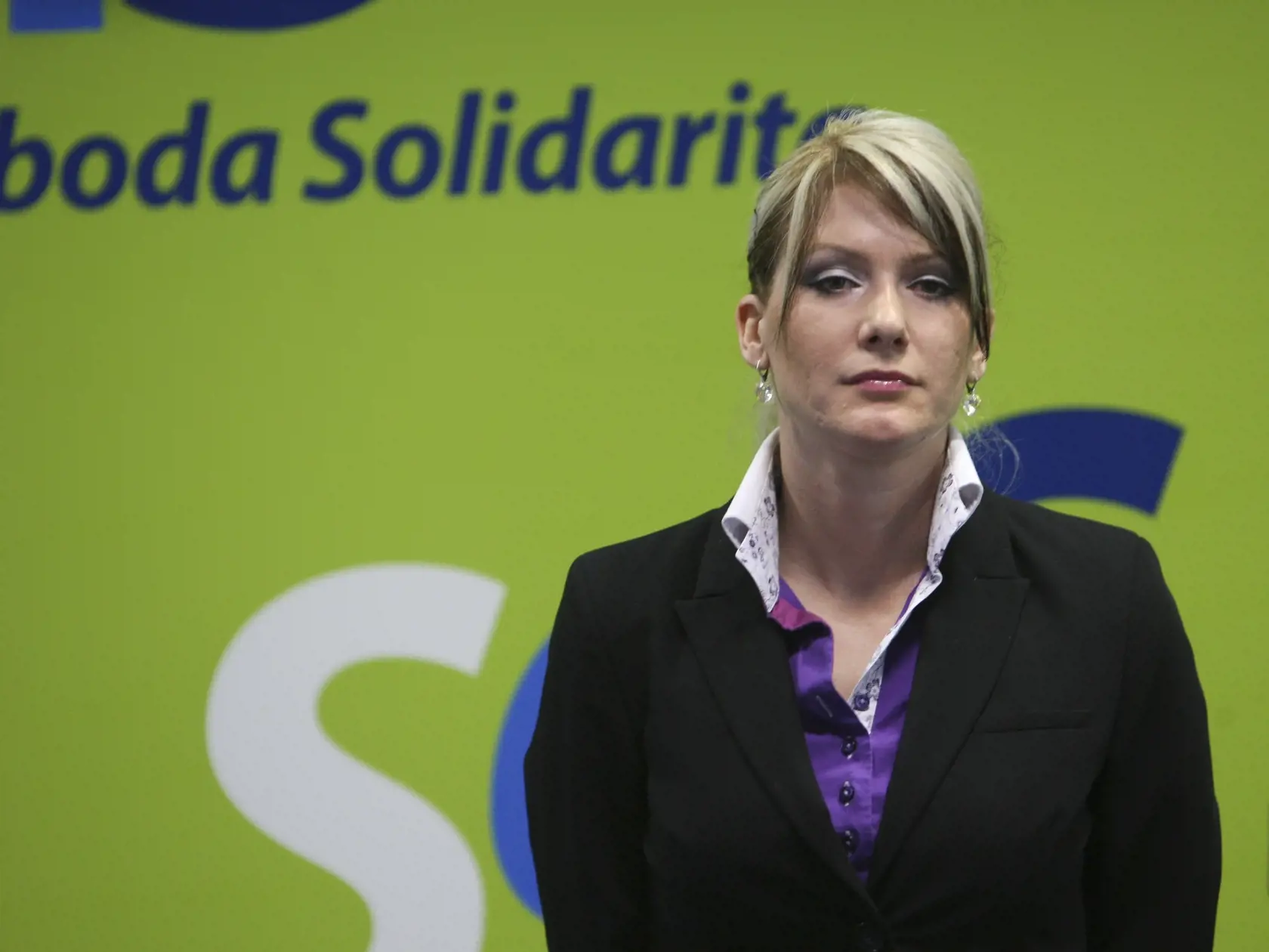 Janka Bittó Cigániková - poslankyňa NR SR - archívny záber
