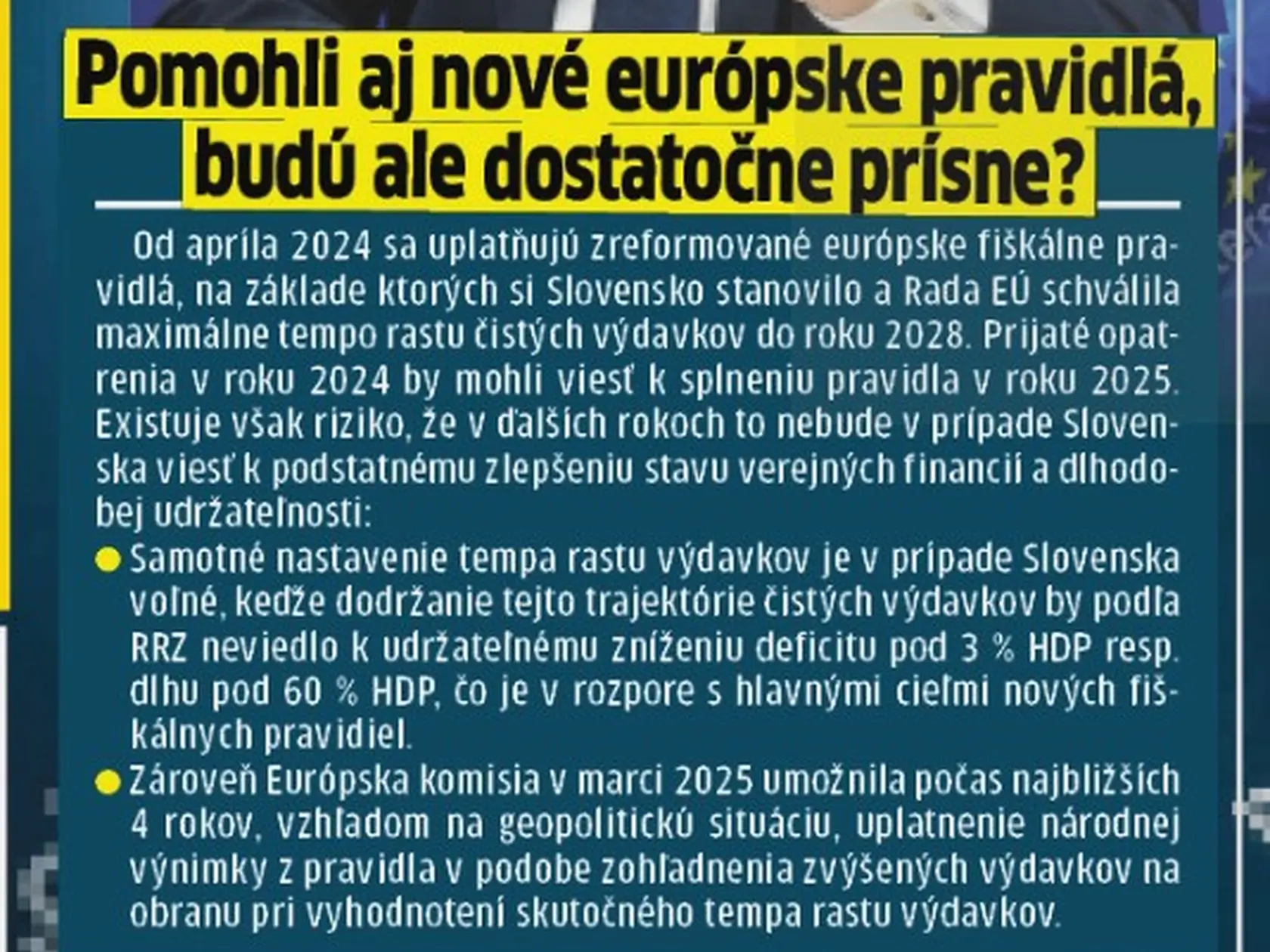 Pomohli aj nové pravidlá.